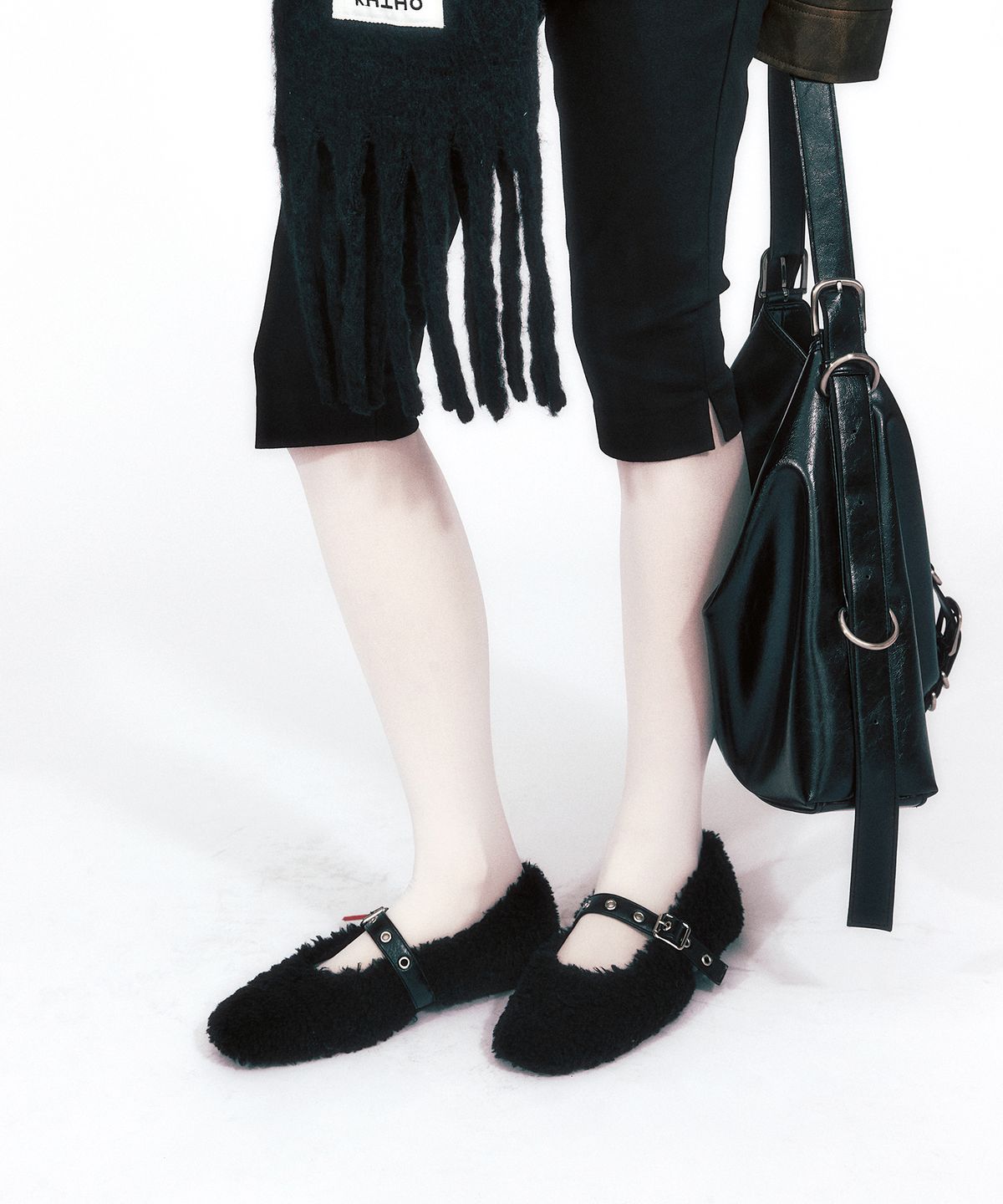 기호(KHIHO) BOUCLE BALLERINA FLAT / 2 COLORS