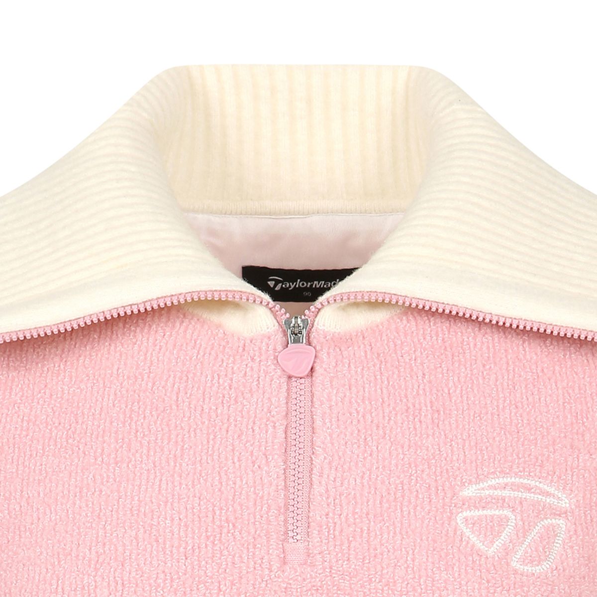테일러메이드 어패럴(TAYLORMADE APPAREL) [메리노울 에디션]여성 방풍 패턴물 카라 니트 TSN-81HG22-403
