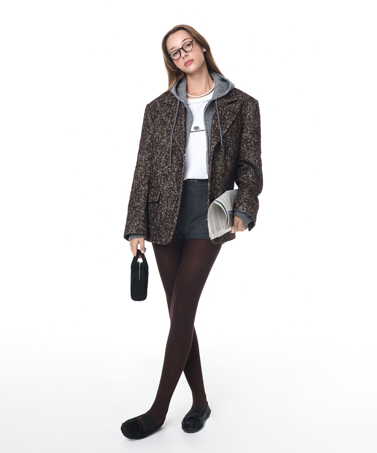 그로브(GROVE) KIDO HERRINGBONE JACKET (2COLOR)