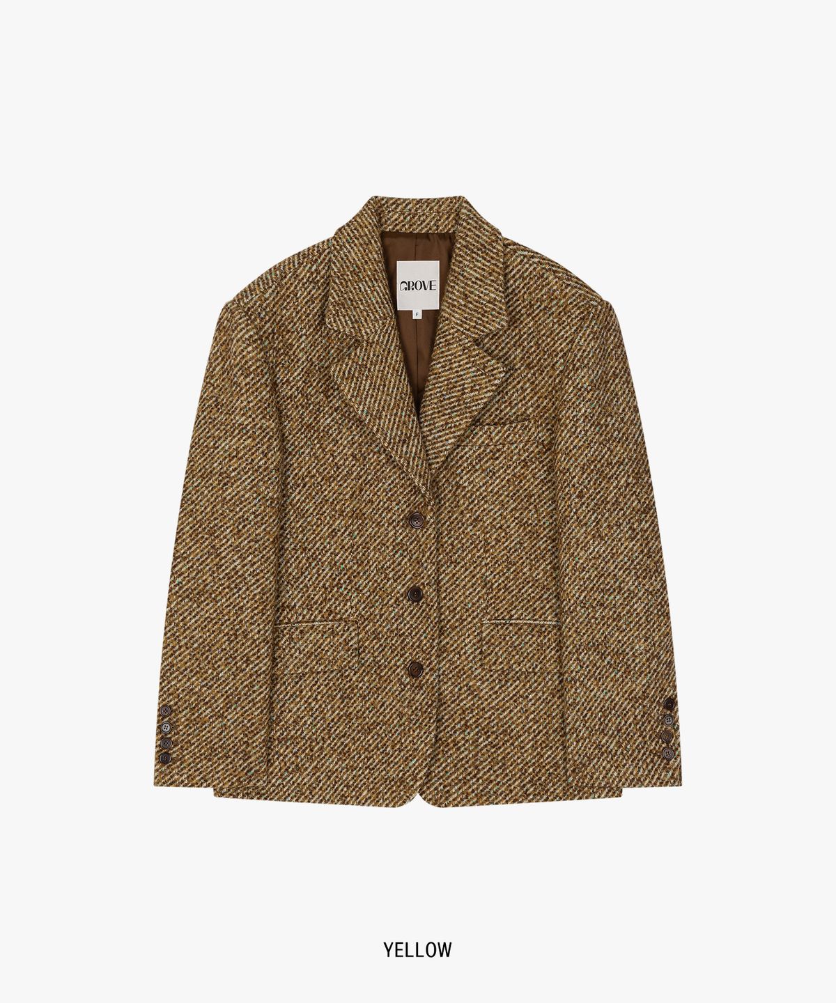 그로브(GROVE) KIDO HERRINGBONE JACKET (2COLOR)