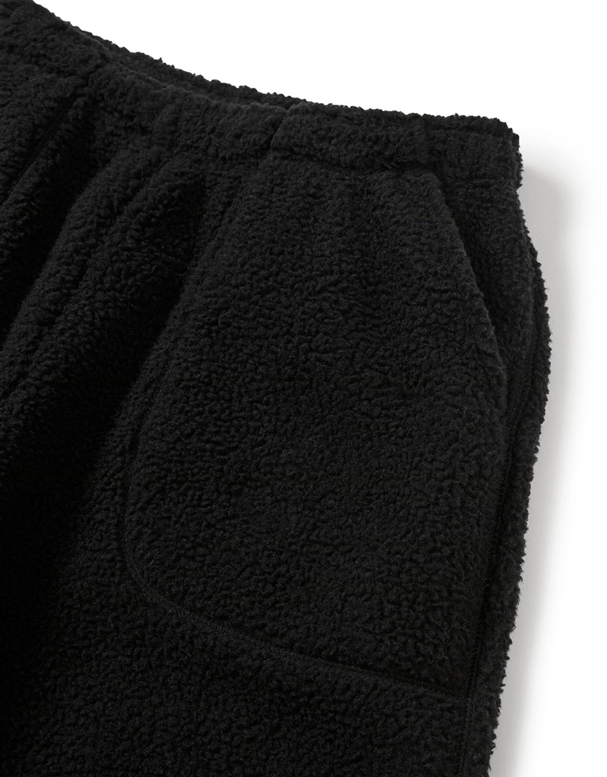 엠엠엘지(MMLG) [Mmlg] BETWEEN FLEECE PANTS (BLACK)