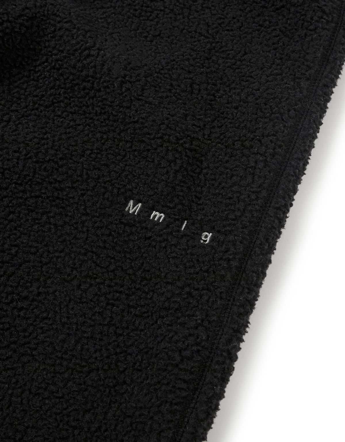엠엠엘지(MMLG) [Mmlg] BETWEEN FLEECE PANTS (BLACK)