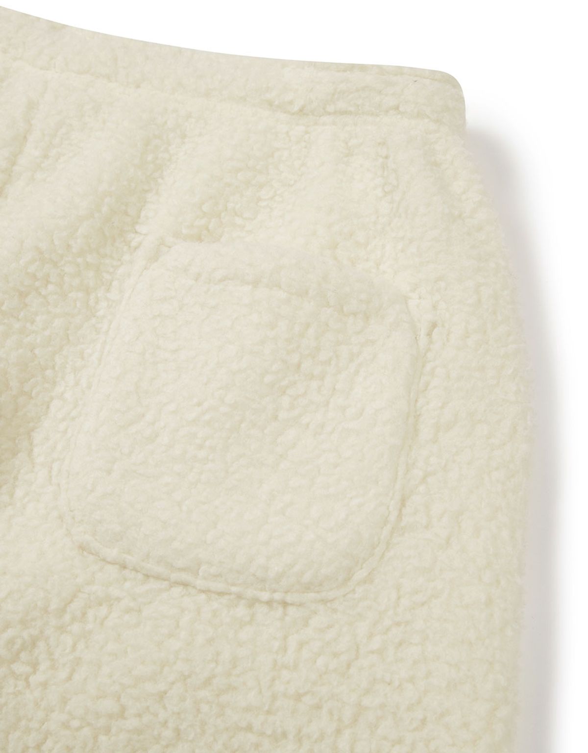 엠엠엘지(MMLG) [Mmlg] BETWEEN FLEECE PANTS (IVORY)