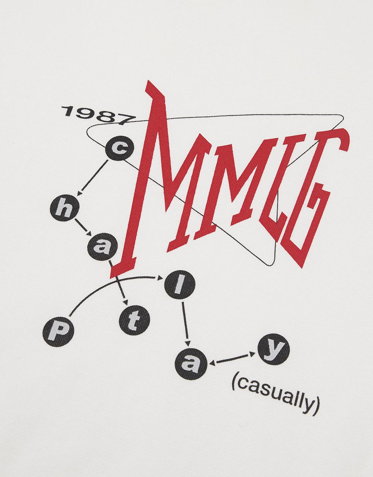 엠엠엘지(MMLG) [Mmlg] VISUAL SPIRIT SWEAT (EVERY WHITE)