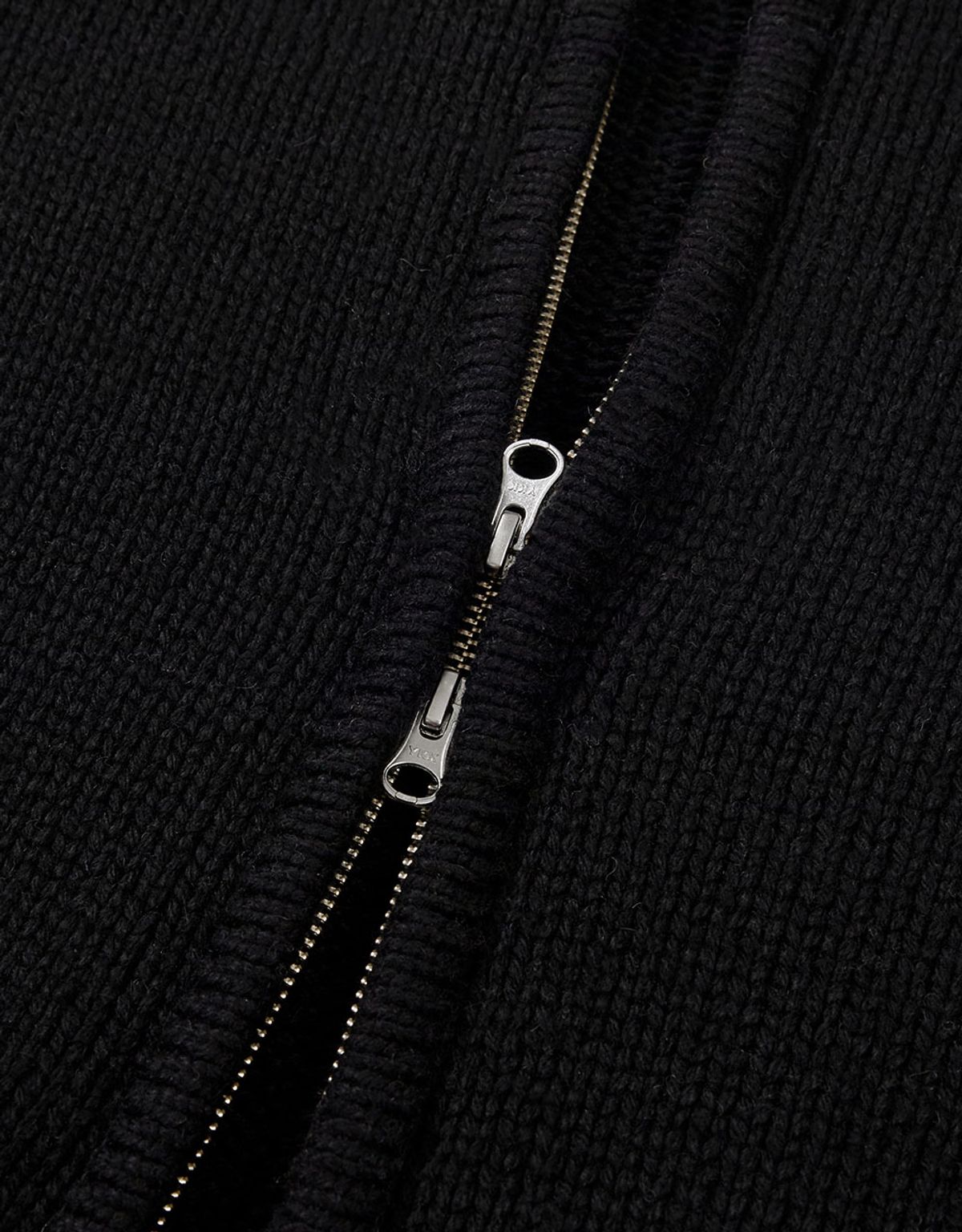 엠엠엘지(MMLG) [Mmlg] PLAYER KNIT JACKET (BLACK)