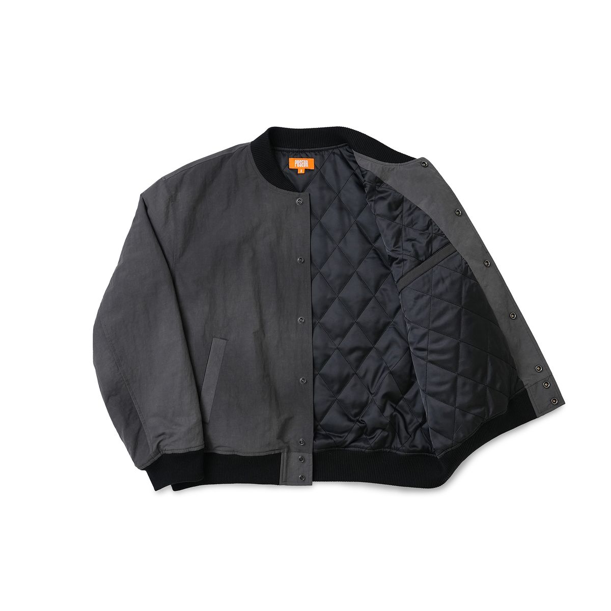 포져(POSR) WAVE DYED STADIUM JACKET