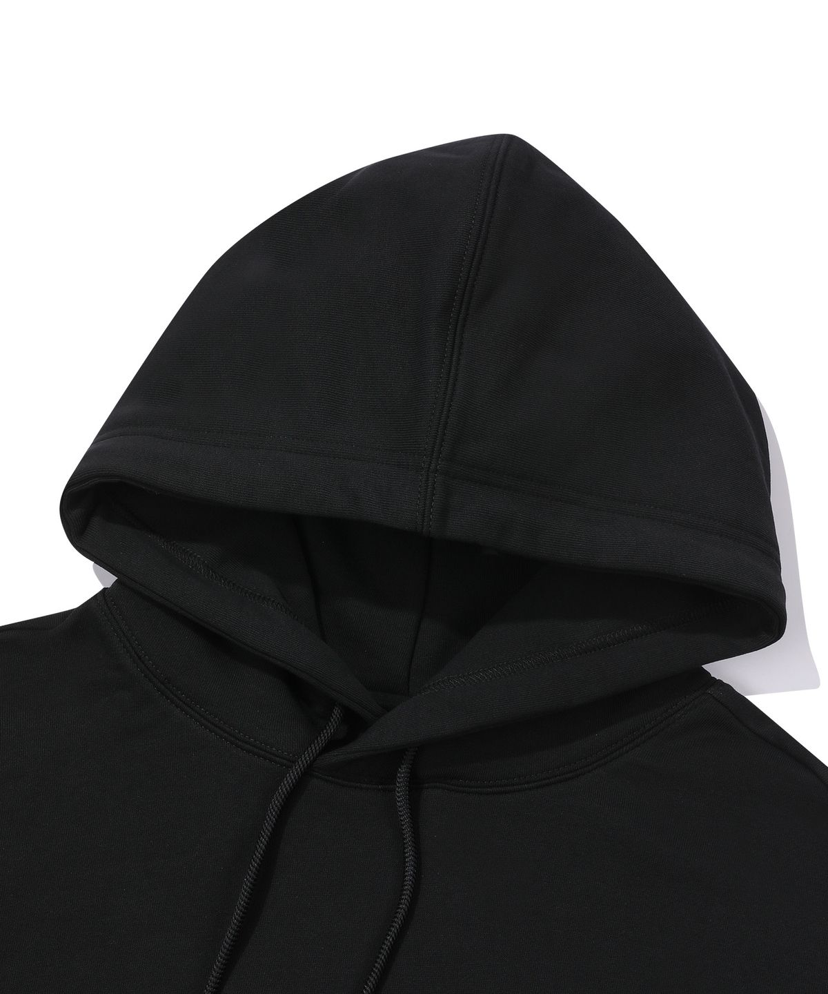 빈트릴(BEENTRILL) 골드 테이핑 해시태그 후드(블랙)