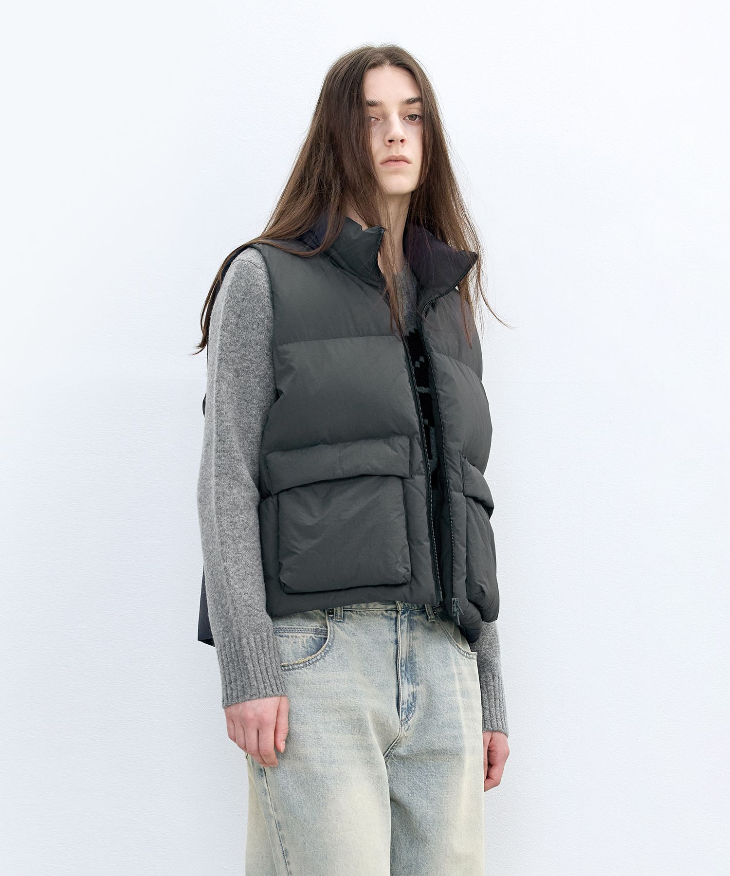 [INSILENCE] Hybrid Soft Down Jacket /追跡付 org.jpg