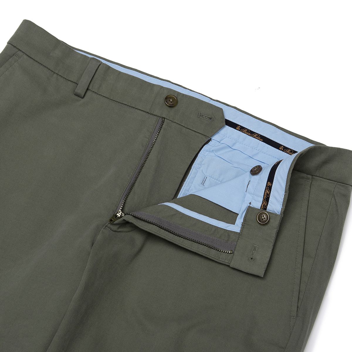 브룩스 브라더스(BROOKS BROTHERS) 23SS 워시드 스트레치 치노 (올리브) (BBPCMB0020KDS)