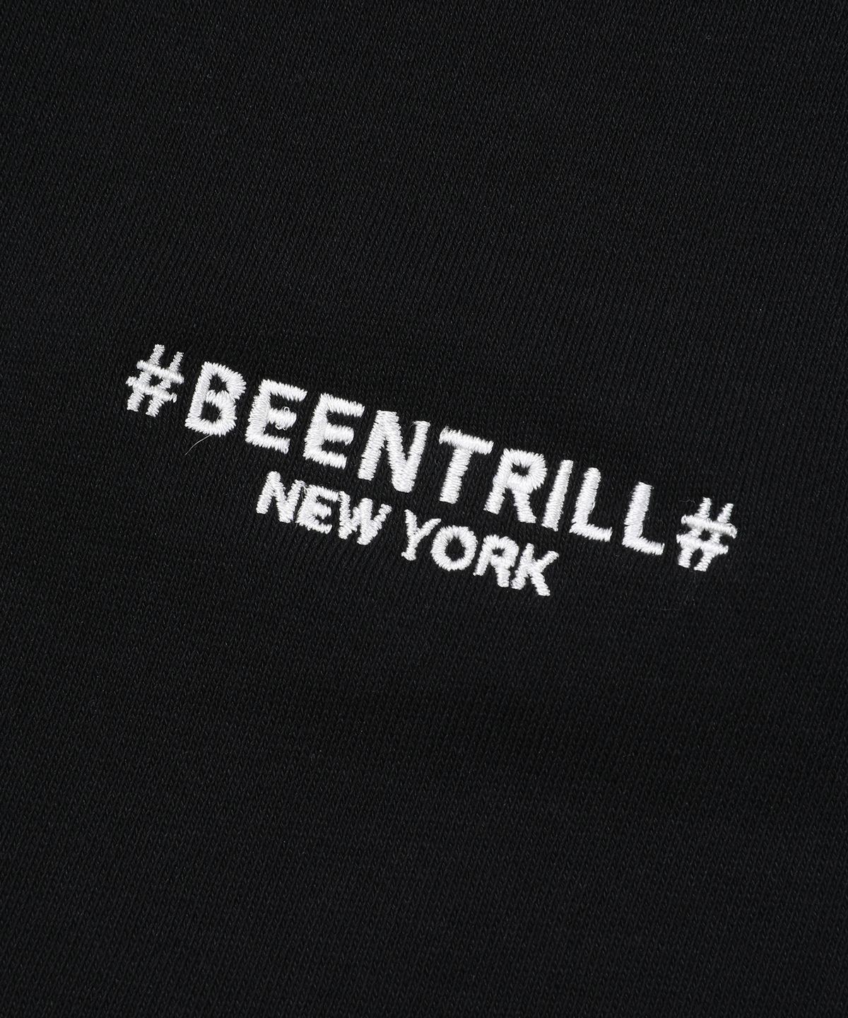 빈트릴(BEENTRILL) 에센셜 원턱 스웻 팬츠(블랙)