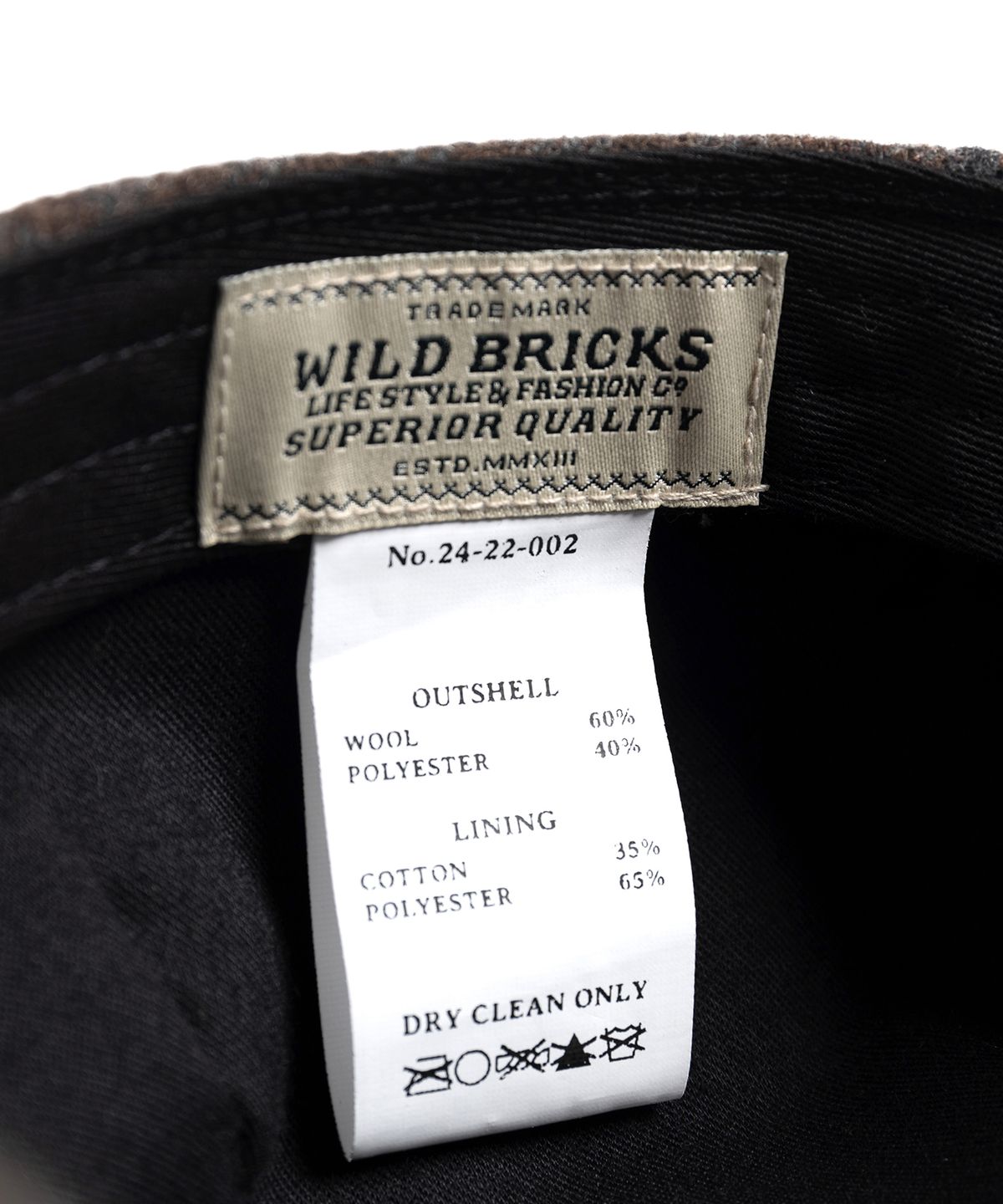 와일드 브릭스(WILD BRICKS) WP WOOL HUNTING CAP (brown)