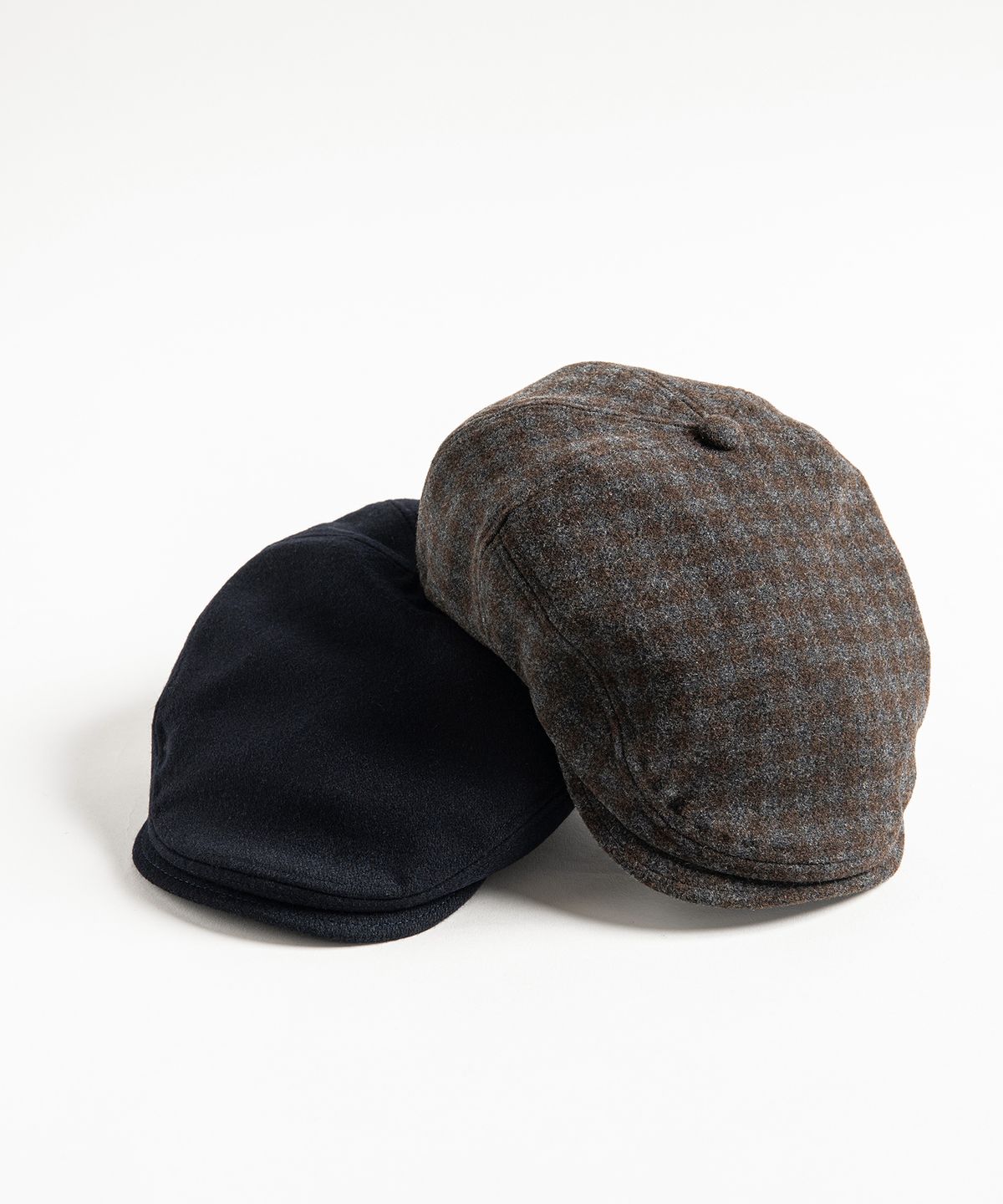 와일드 브릭스(WILD BRICKS) MELTON WOOL HUNTING CAP (navy)