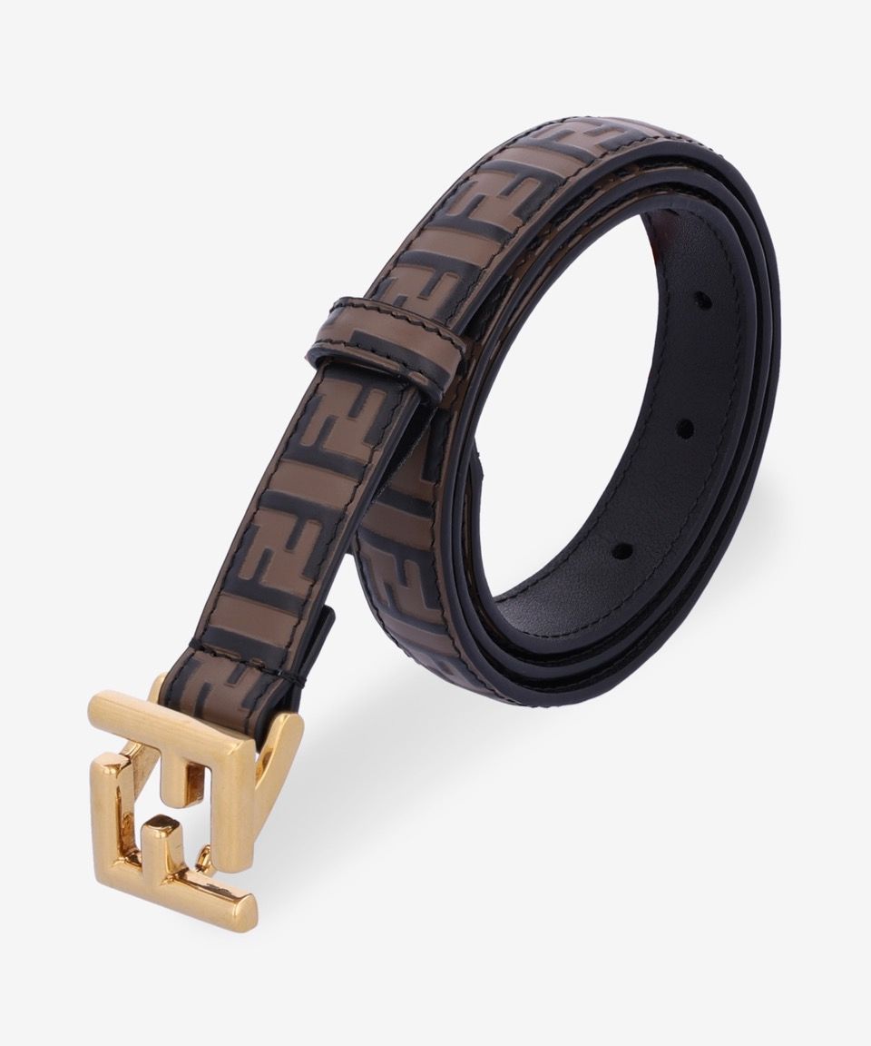 希少　FENDIベルト FENDI（フェンディ） ベルト FF BELT FFベルト 2 CM レディース 8C0648