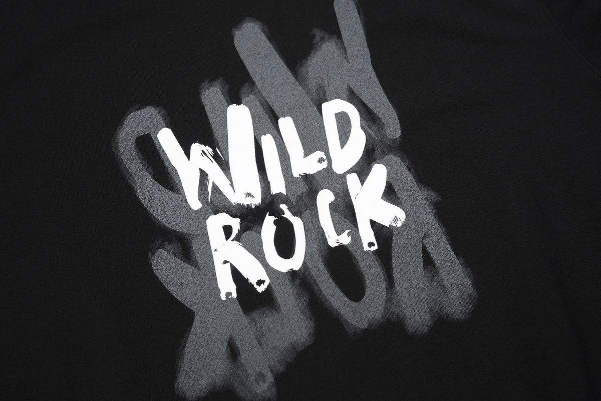 와일드락(WILDROCK) 파이어워크 더블 맨투맨_블랙