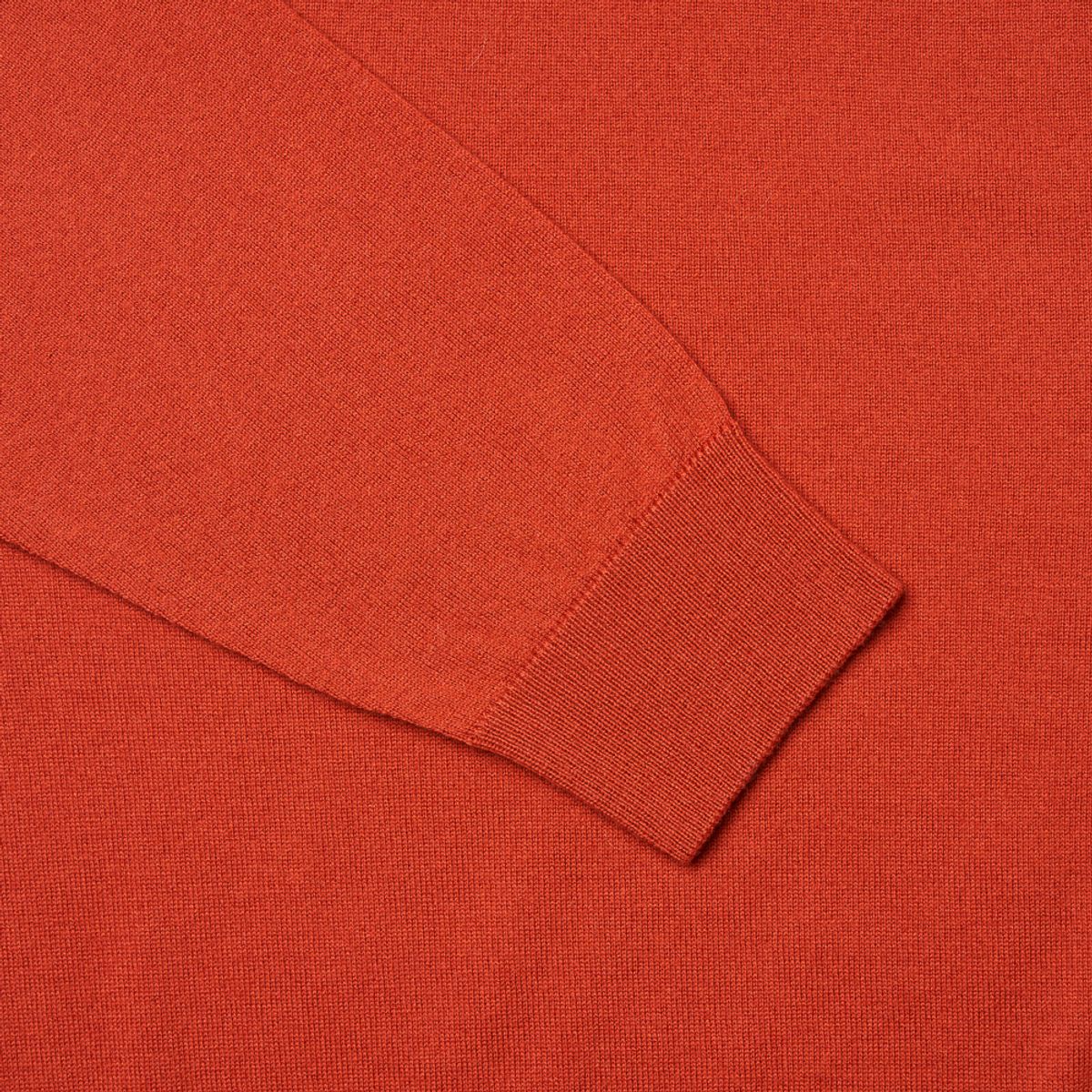 베르노(VERNO) 24FW Round-neck Knit Orange