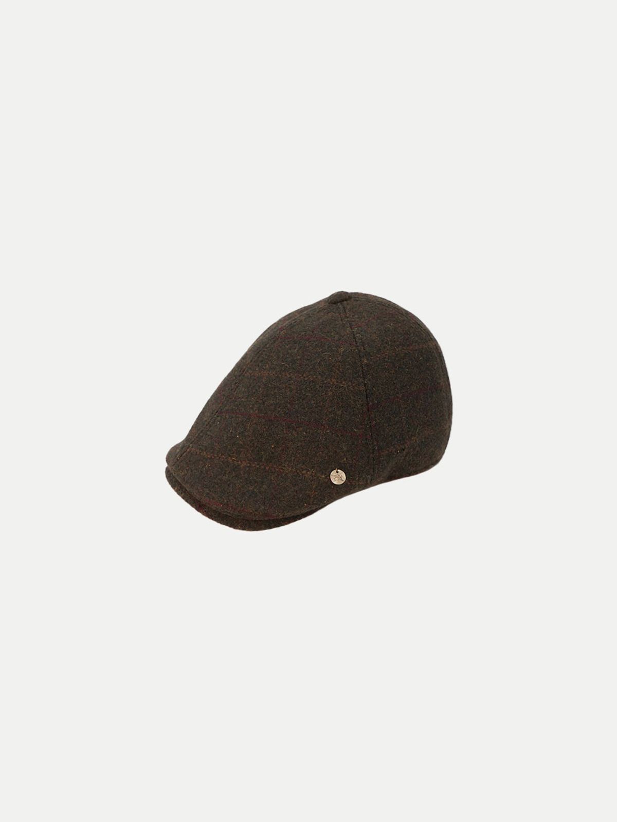 콜로신스(COLOCYNTH) Teddygirl Hunting Cap Checked Khaki