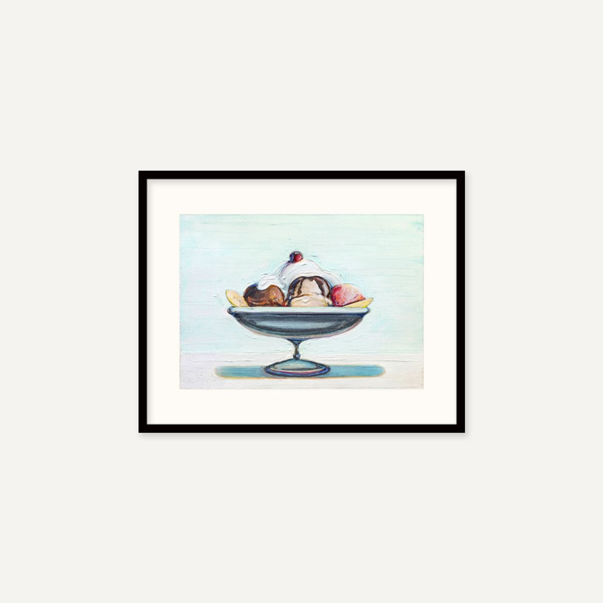 그릿시즌(GREET SEASON) 웨인 티보 Untitled(Banana Split), 1980 (액자 포함)