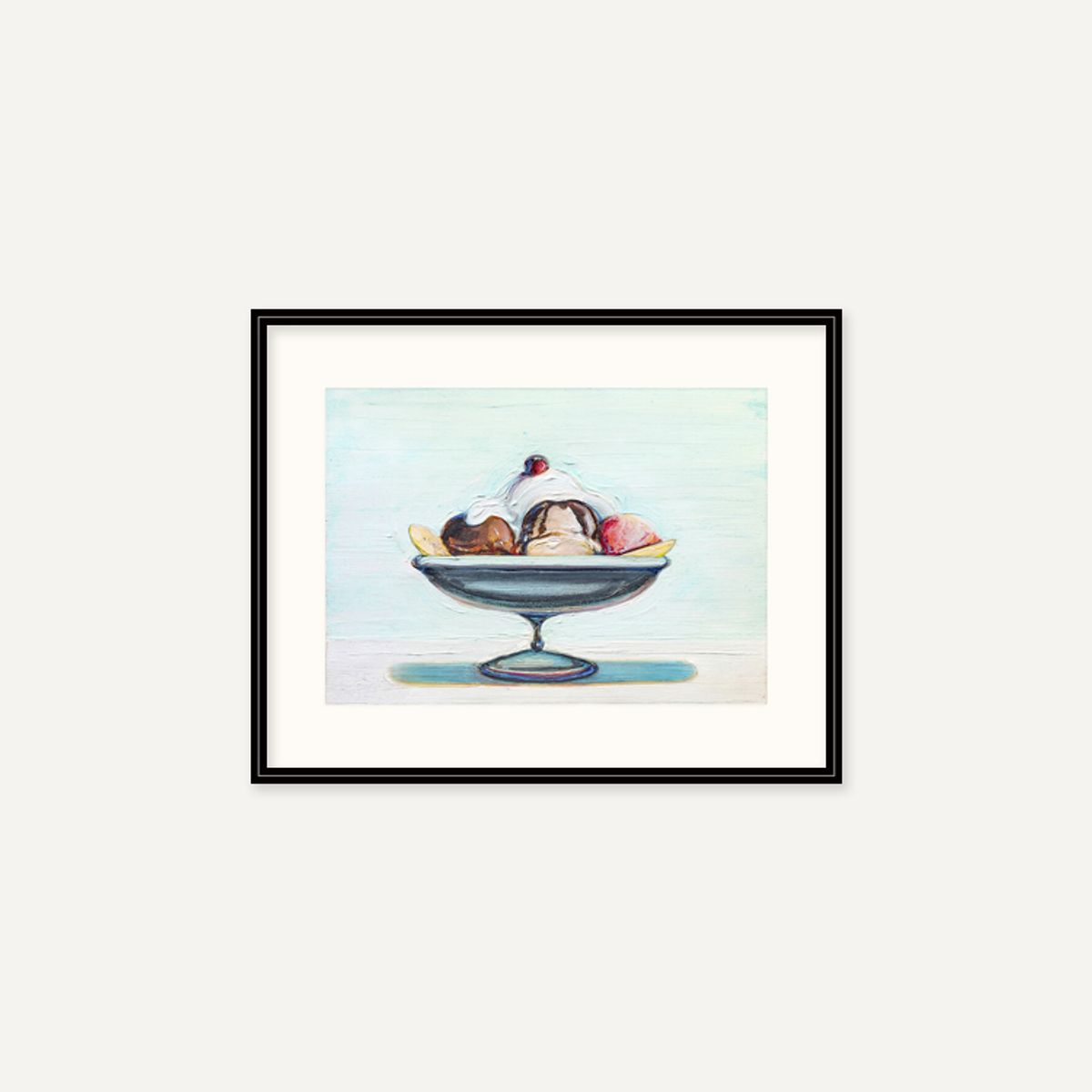 그릿시즌(GREET SEASON) 웨인 티보 Untitled(Banana Split), 1980 (액자 포함)