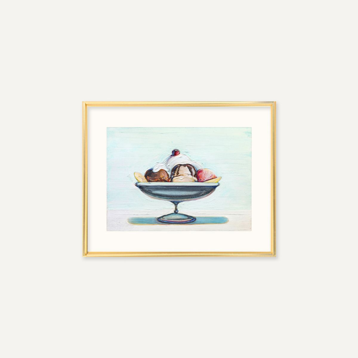 그릿시즌(GREET SEASON) 웨인 티보 Untitled(Banana Split), 1980 (액자 포함)