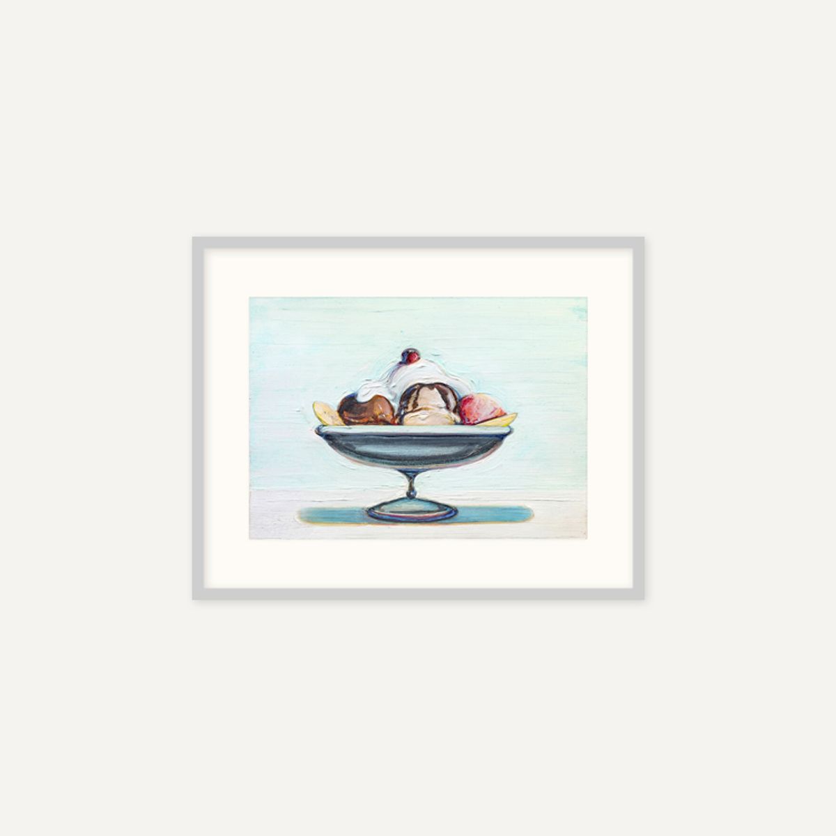그릿시즌(GREET SEASON) 웨인 티보 Untitled(Banana Split), 1980 (액자 포함)
