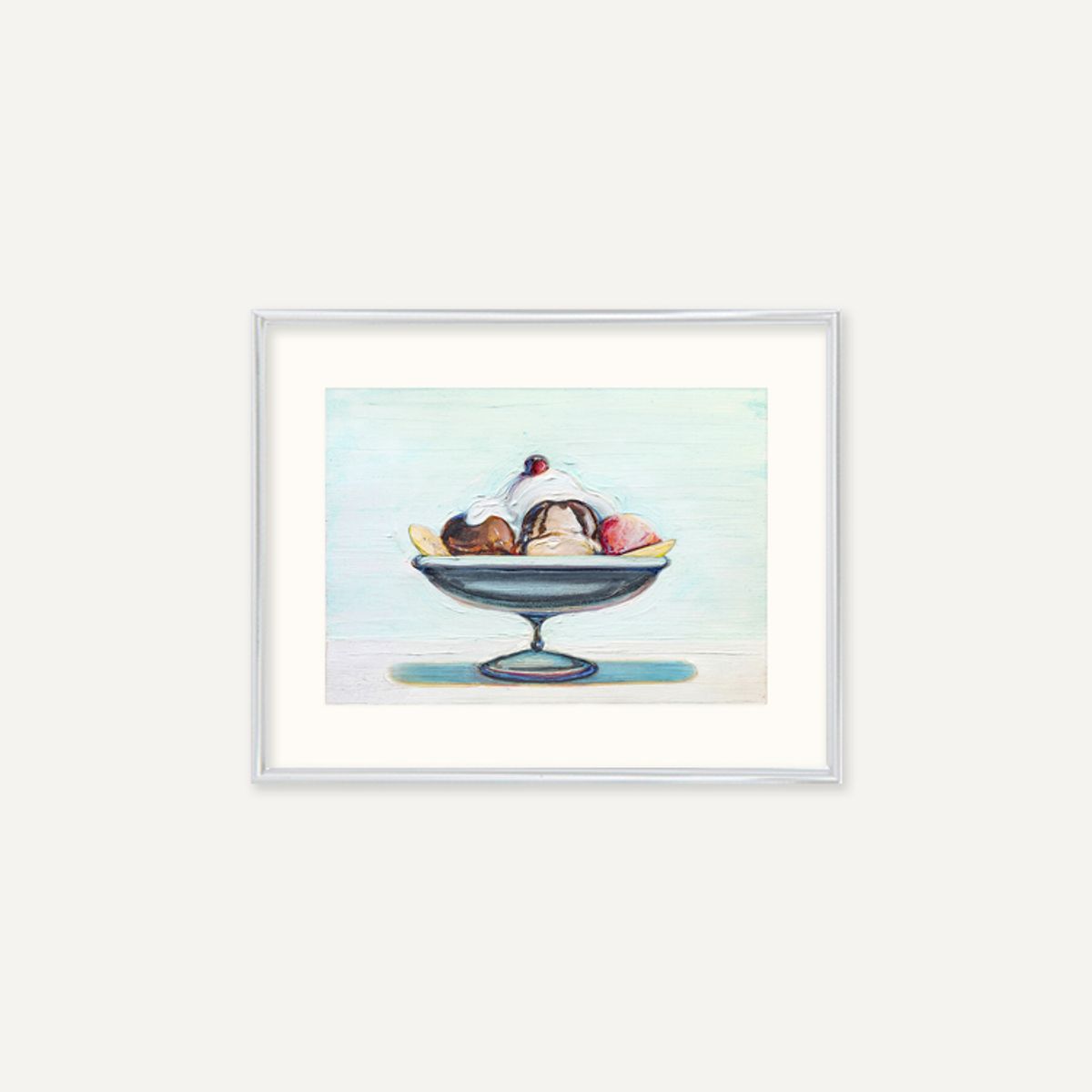 그릿시즌(GREET SEASON) 웨인 티보 Untitled(Banana Split), 1980 (액자 포함)