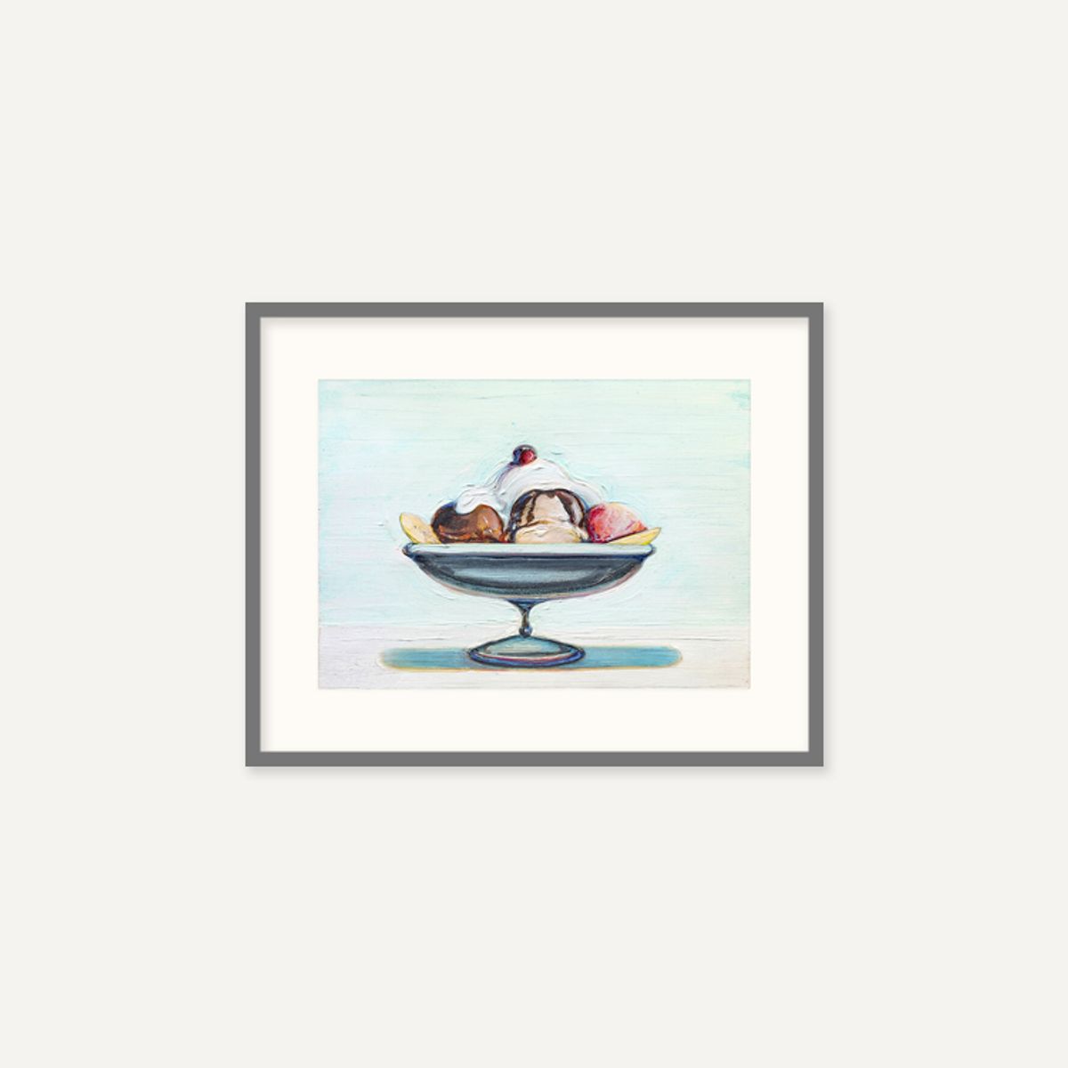 그릿시즌(GREET SEASON) 웨인 티보 Untitled(Banana Split), 1980 (액자 포함)