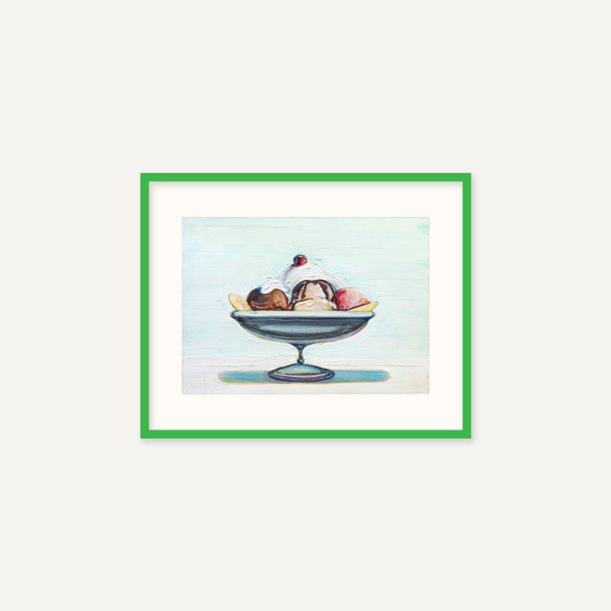 그릿시즌(GREET SEASON) 웨인 티보 Untitled(Banana Split), 1980 (액자 포함)