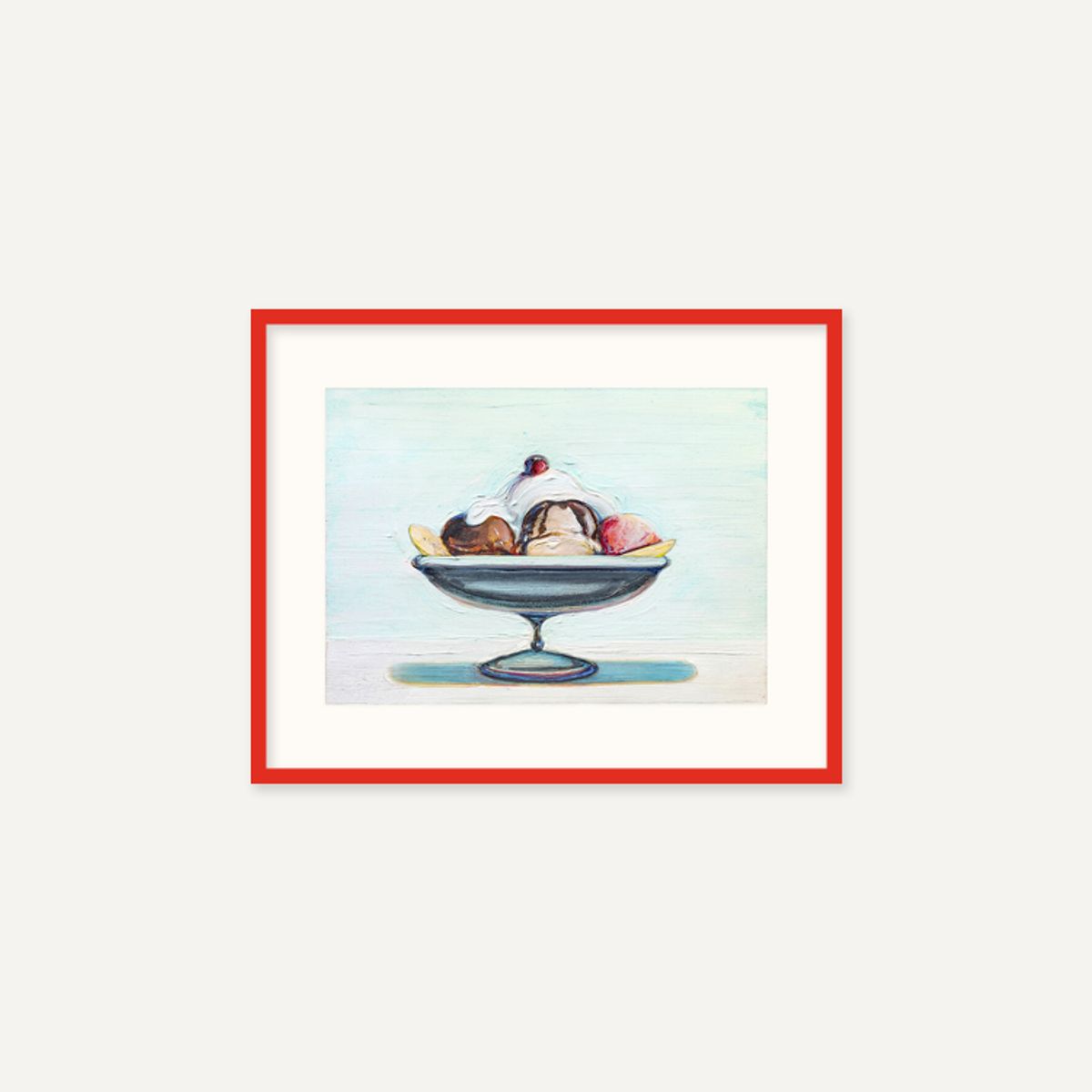 그릿시즌(GREET SEASON) 웨인 티보 Untitled(Banana Split), 1980 (액자 포함)