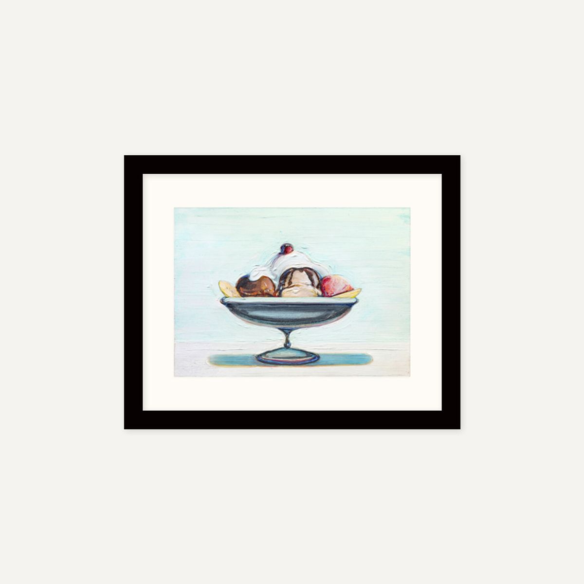 그릿시즌(GREET SEASON) 웨인 티보 Untitled(Banana Split), 1980 (액자 포함)