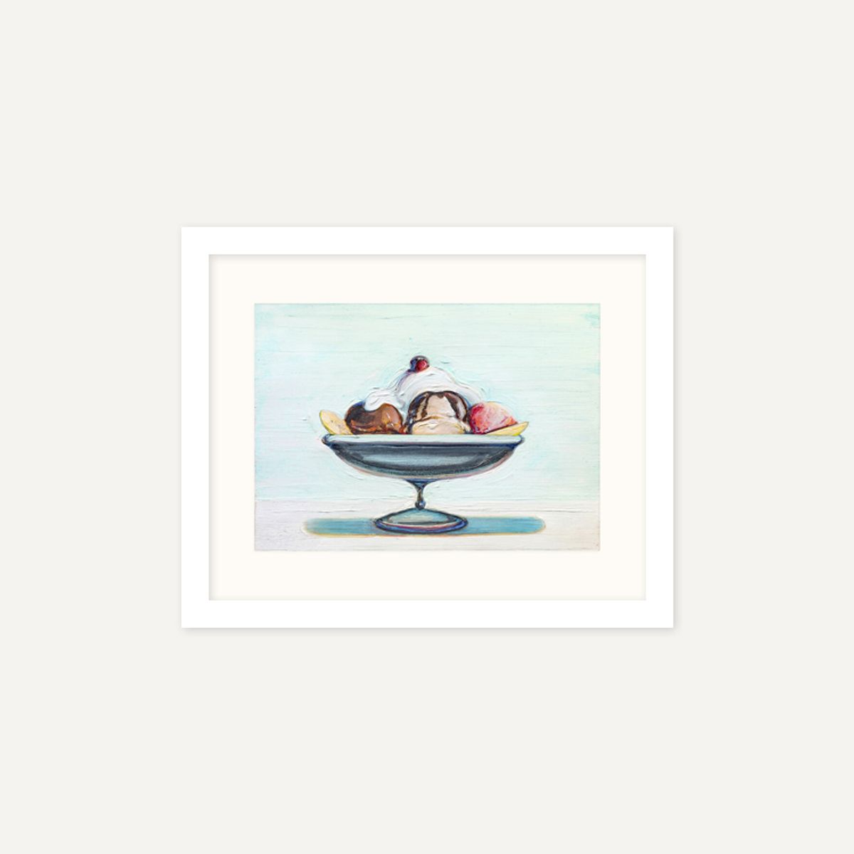 그릿시즌(GREET SEASON) 웨인 티보 Untitled(Banana Split), 1980 (액자 포함)