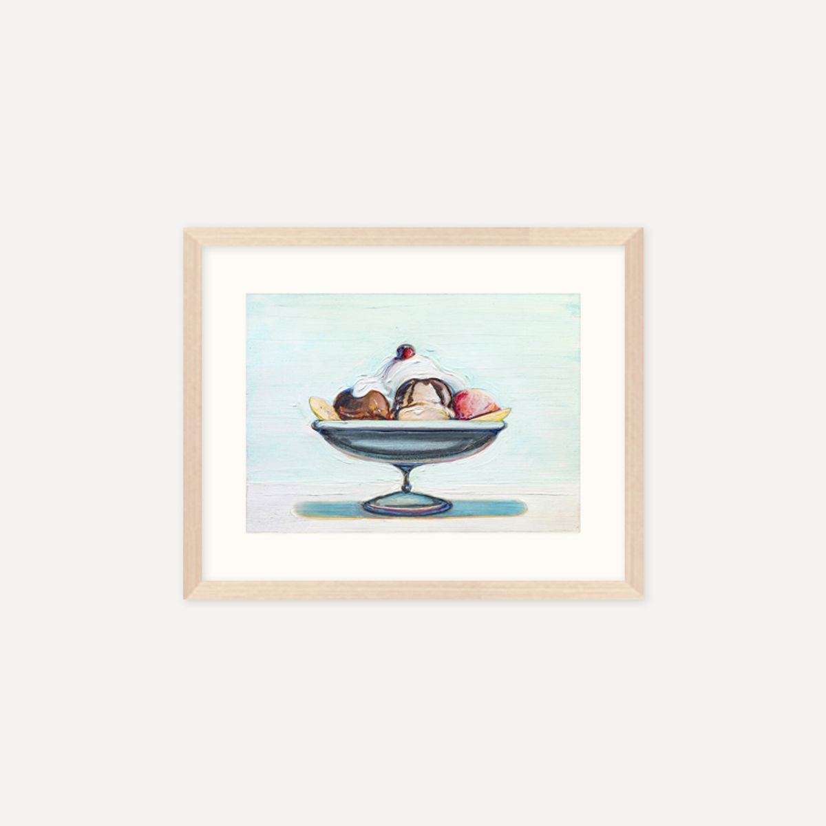 그릿시즌(GREET SEASON) 웨인 티보 Untitled(Banana Split), 1980 (액자 포함)