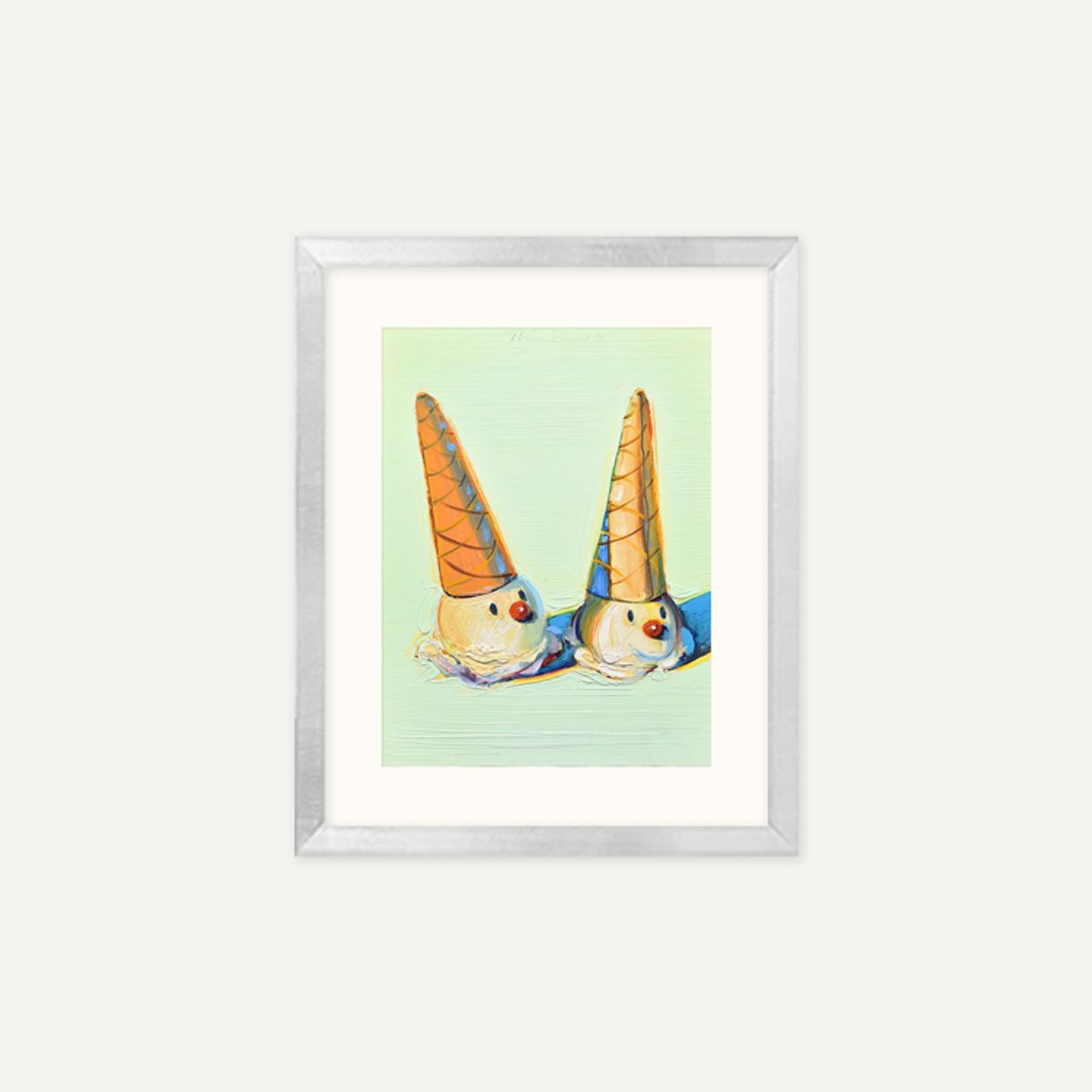 그릿시즌(GREET SEASON) 웨인 티보 Jolly Cones, 2002 (액자 포함)