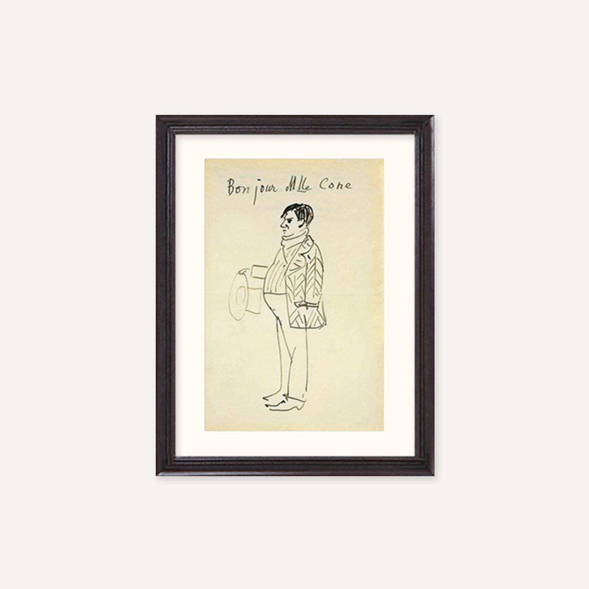그릿시즌(GREET SEASON) 파블로 피카소 Self-Portrait (Bonjour Mlle Cone), 1907 (액자 포함)