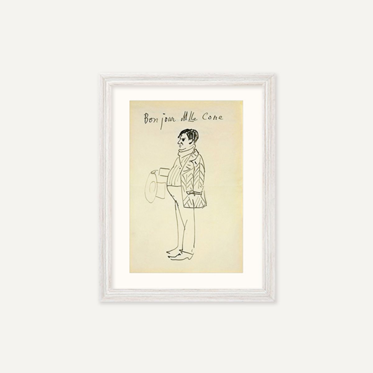 그릿시즌(GREET SEASON) 파블로 피카소 Self-Portrait (Bonjour Mlle Cone), 1907 (액자 포함)