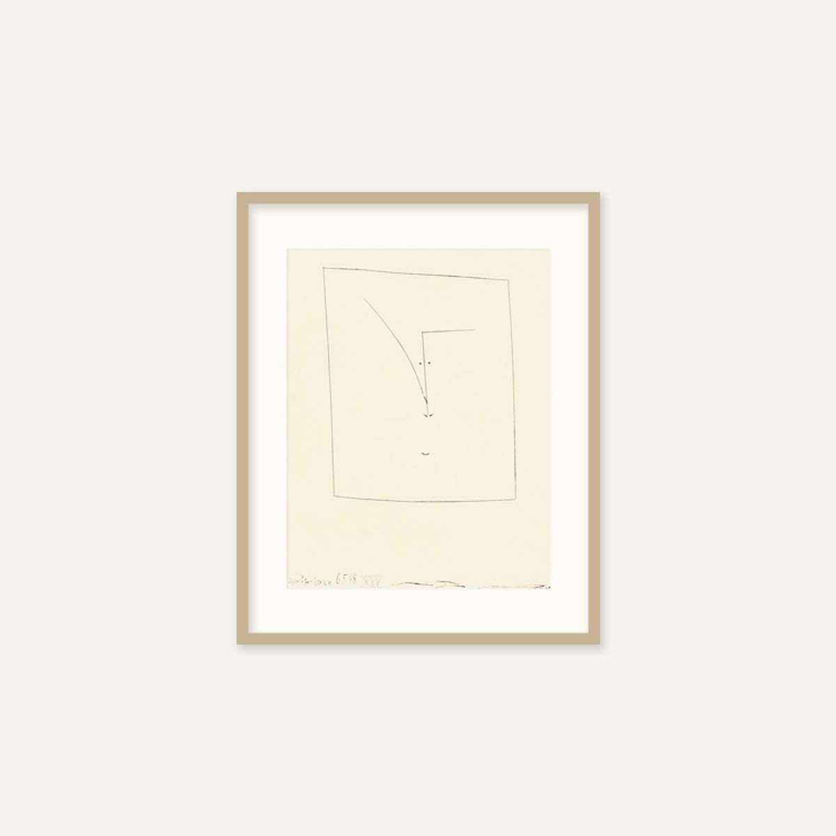 그릿시즌(GREET SEASON) 파블로 피카소 Untitled, plate 25 from Carmen, 1949 (액자 포함)