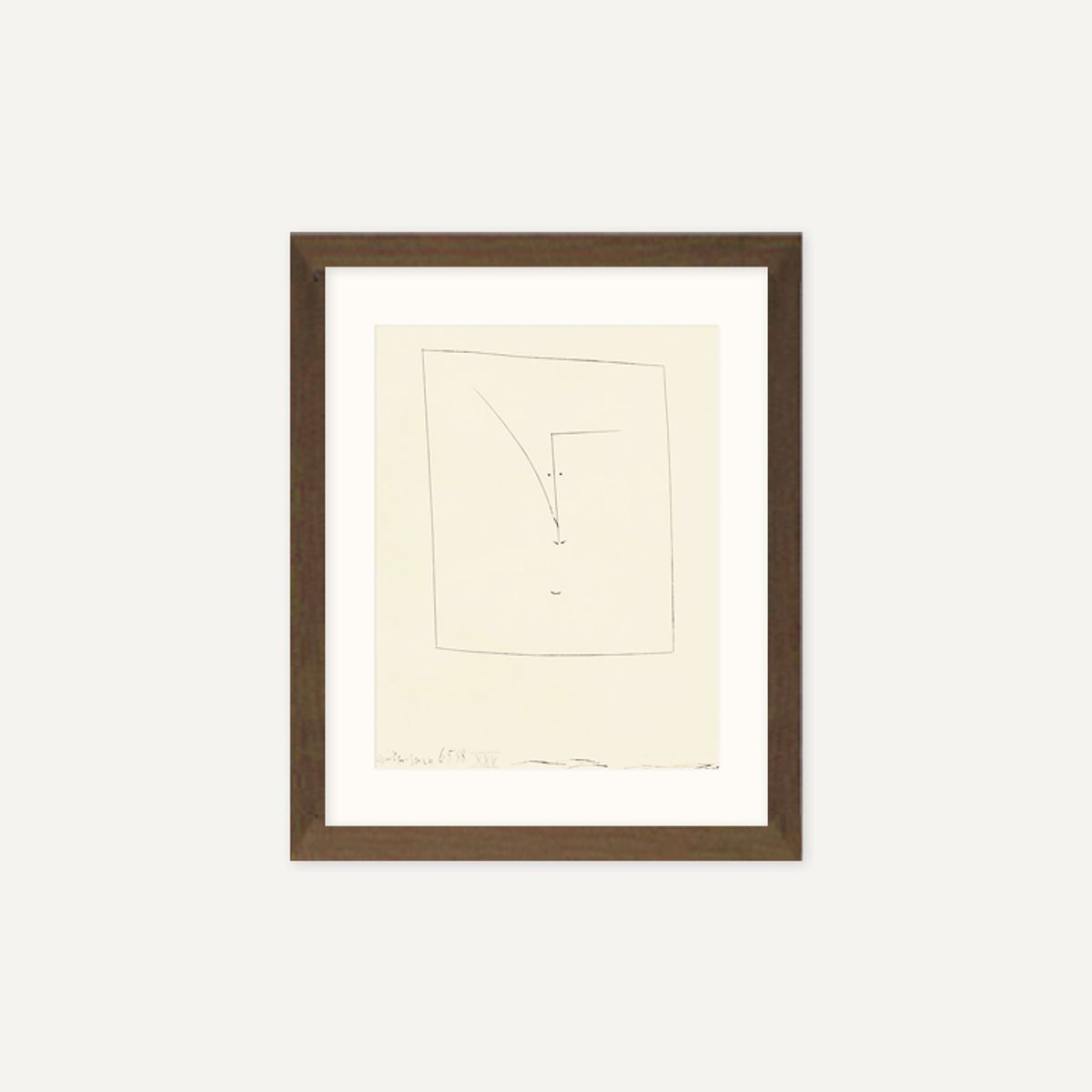 그릿시즌(GREET SEASON) 파블로 피카소 Untitled, plate 25 from Carmen, 1949 (액자 포함)