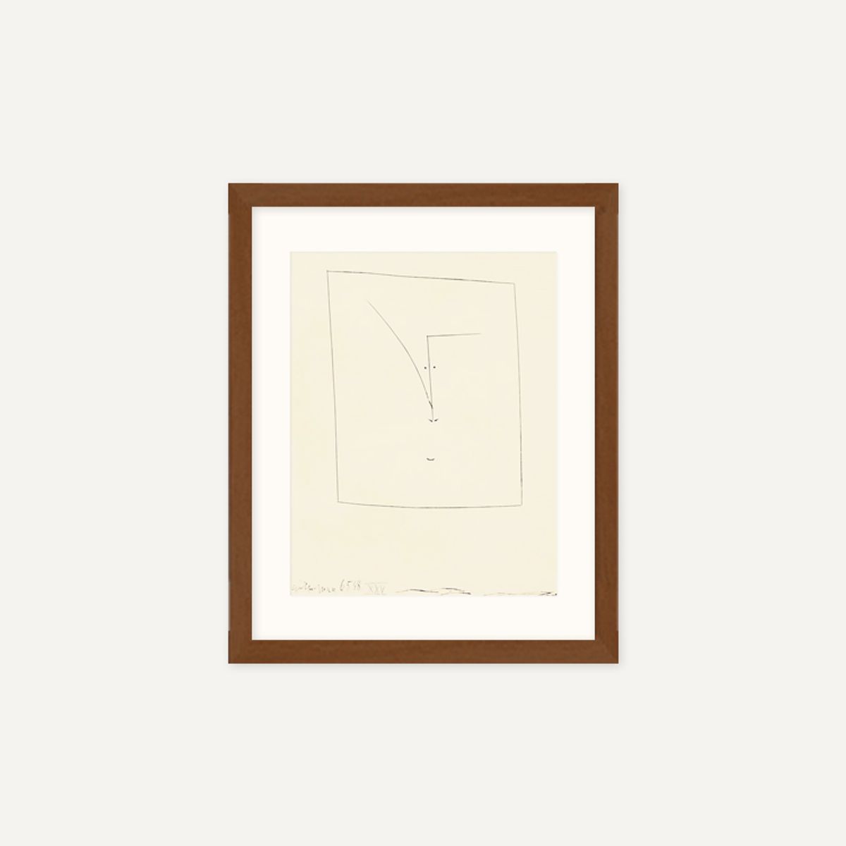그릿시즌(GREET SEASON) 파블로 피카소 Untitled, plate 25 from Carmen, 1949 (액자 포함)