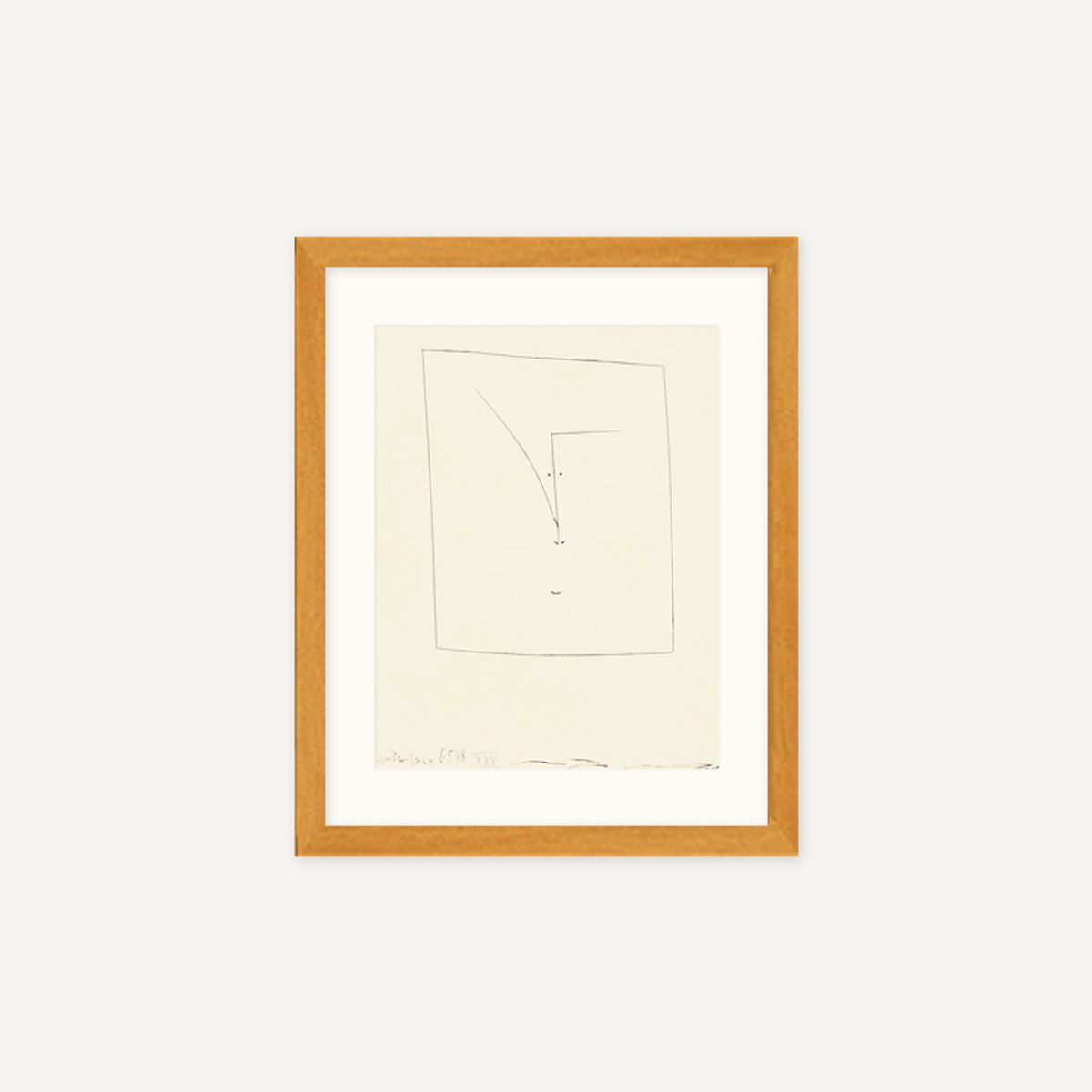그릿시즌(GREET SEASON) 파블로 피카소 Untitled, plate 25 from Carmen, 1949 (액자 포함)