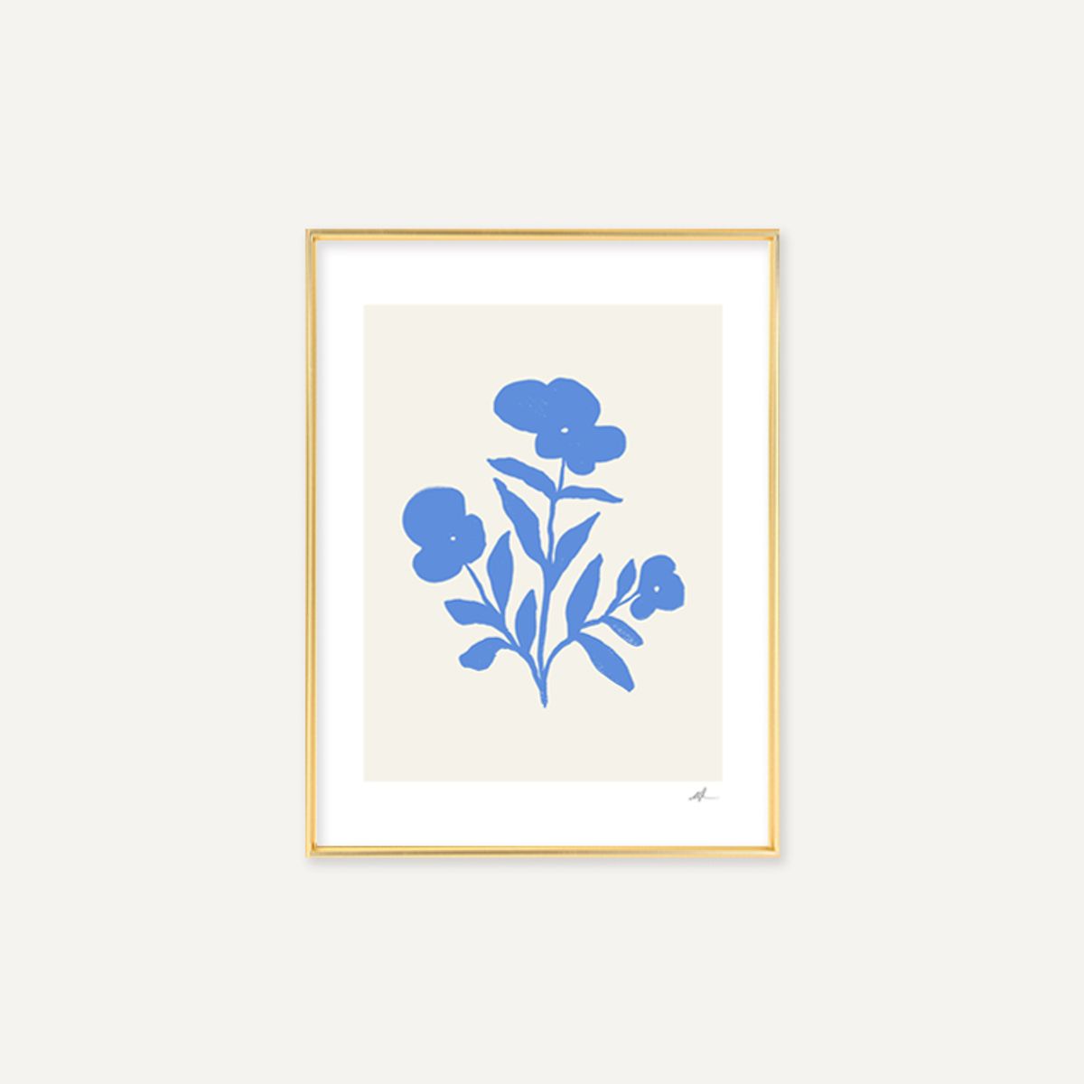 그릿시즌(GREET SEASON) 클로이 퍼페로 존슨 / Bloemen 01 (액자 포함)
