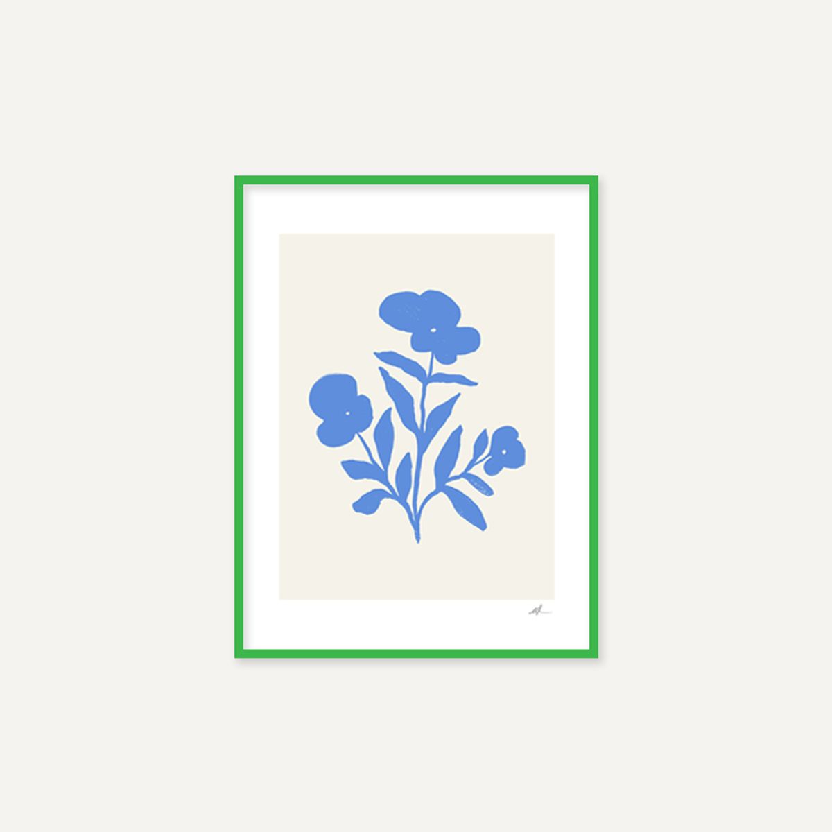 그릿시즌(GREET SEASON) 클로이 퍼페로 존슨 / Bloemen 01 (액자 포함)
