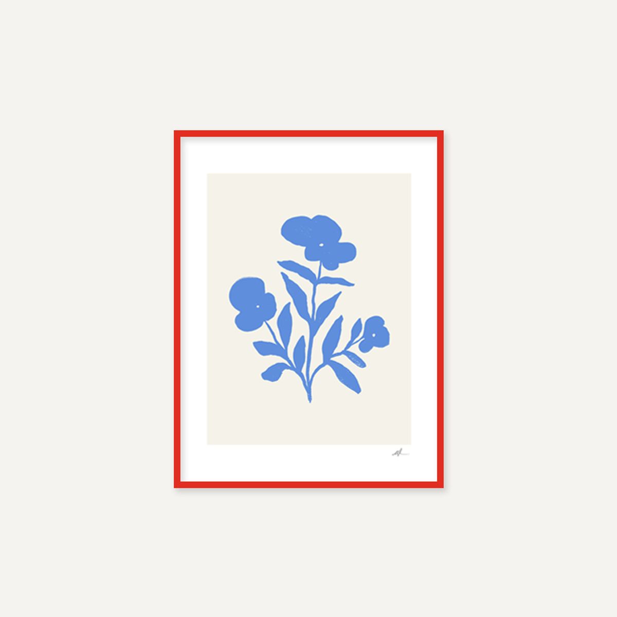 그릿시즌(GREET SEASON) 클로이 퍼페로 존슨 / Bloemen 01 (액자 포함)