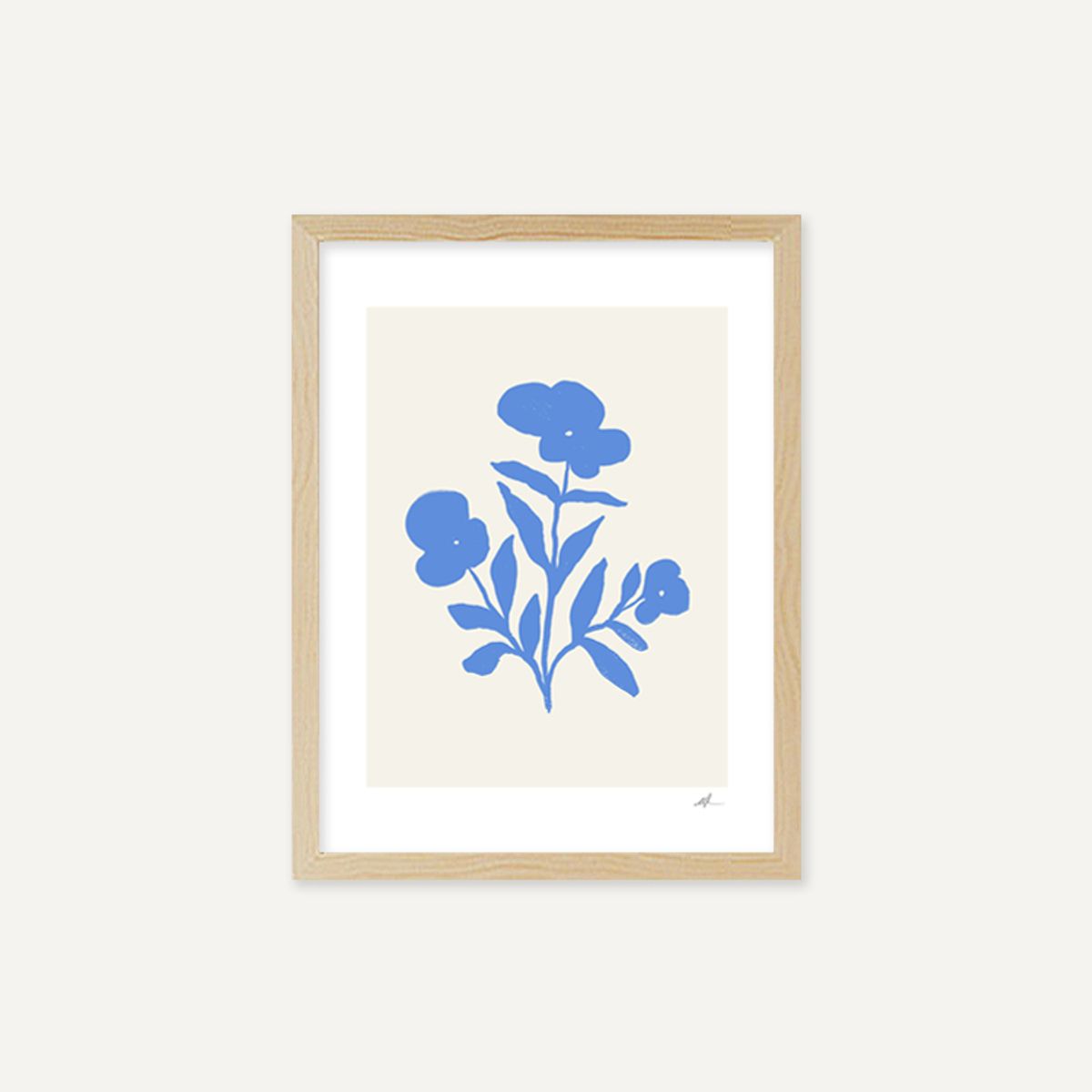 그릿시즌(GREET SEASON) 클로이 퍼페로 존슨 / Bloemen 01 (액자 포함)