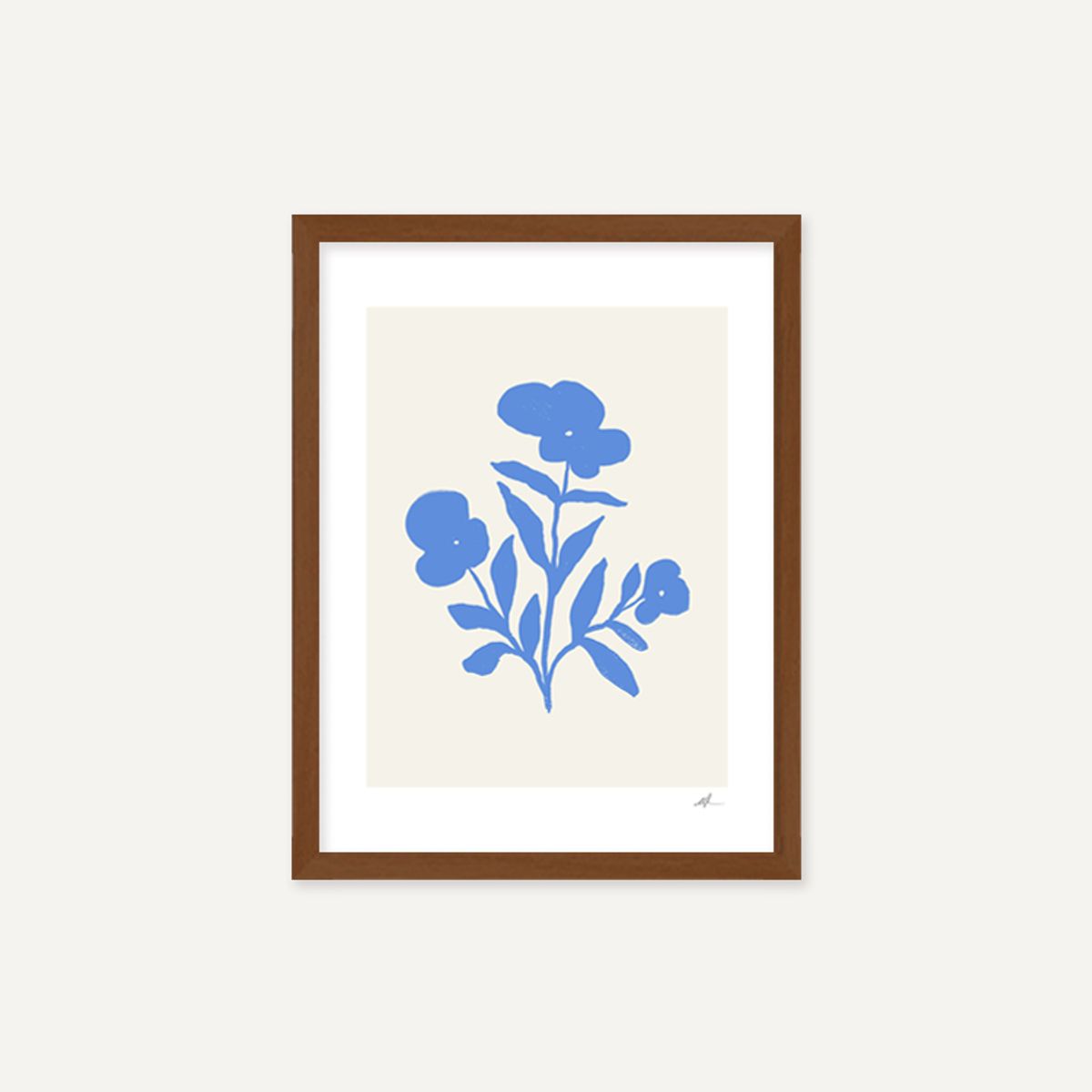 그릿시즌(GREET SEASON) 클로이 퍼페로 존슨 / Bloemen 01 (액자 포함)