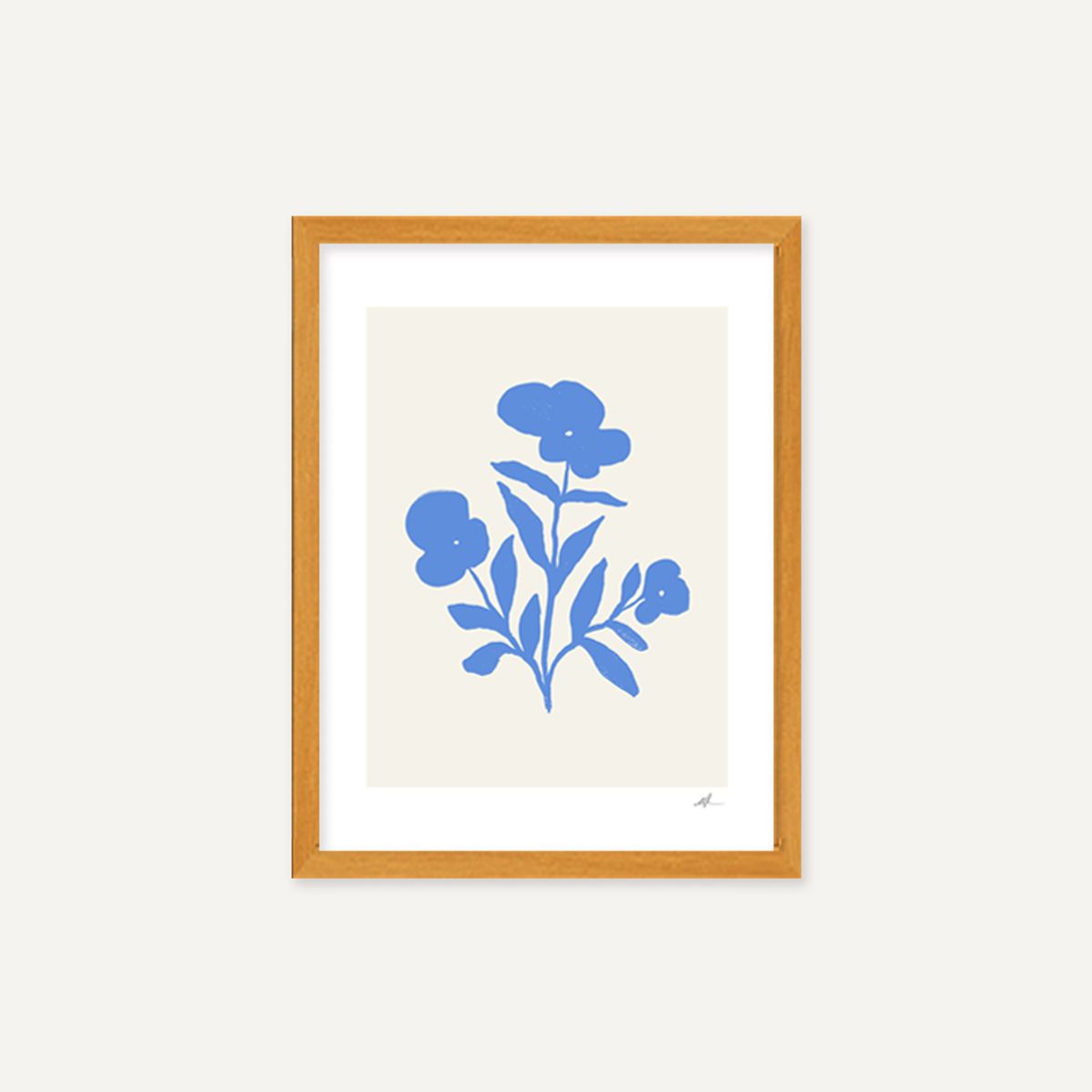 그릿시즌(GREET SEASON) 클로이 퍼페로 존슨 / Bloemen 01 (액자 포함)
