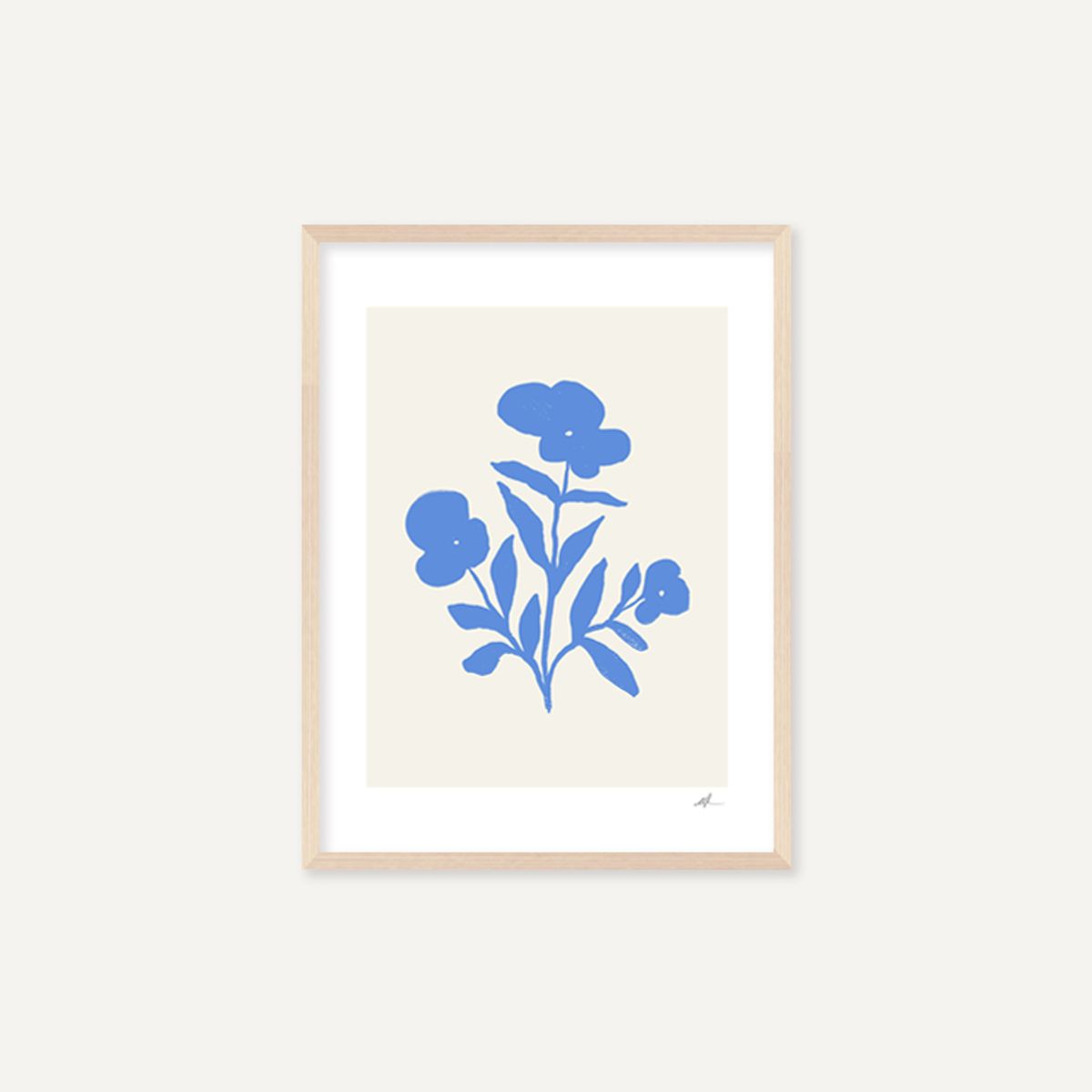 그릿시즌(GREET SEASON) 클로이 퍼페로 존슨 / Bloemen 01 (액자 포함)