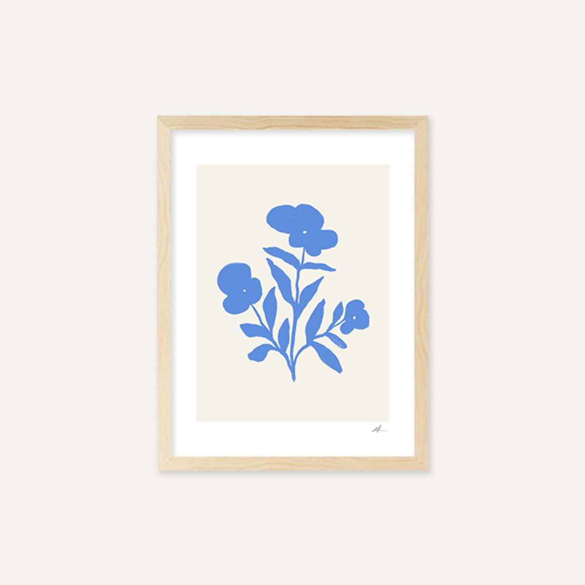 그릿시즌(GREET SEASON) 클로이 퍼페로 존슨 / Bloemen 01 (액자 포함)