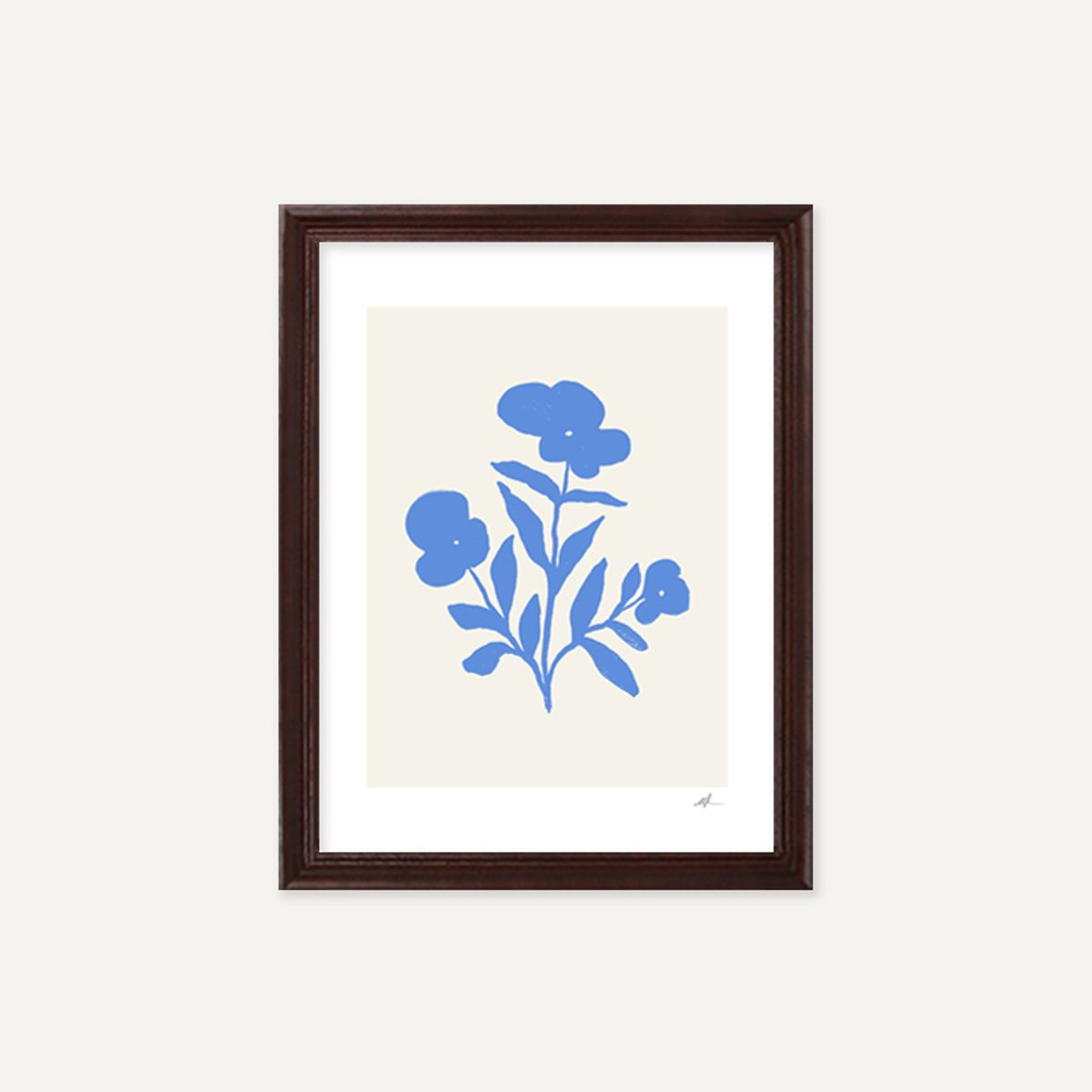 그릿시즌(GREET SEASON) 클로이 퍼페로 존슨 / Bloemen 01 (액자 포함)