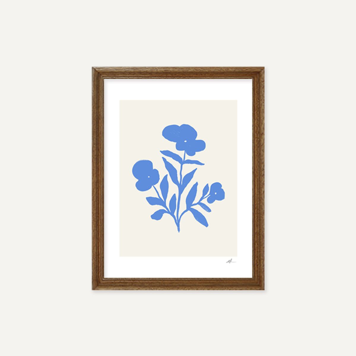 그릿시즌(GREET SEASON) 클로이 퍼페로 존슨 / Bloemen 01 (액자 포함)