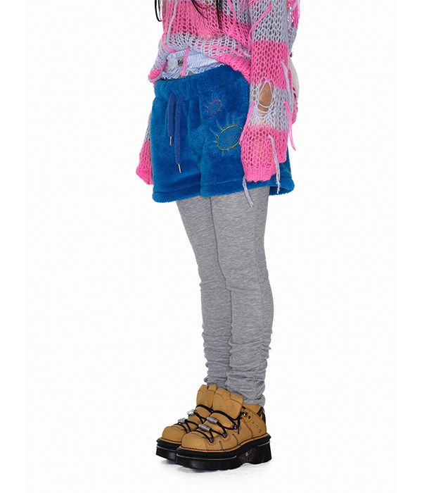 ★YOUTHBATH★Fleece band shorts_blue★正規品/韓国直送料込 MUSINSA | YOUTHBATH Fleece band shorts_blue