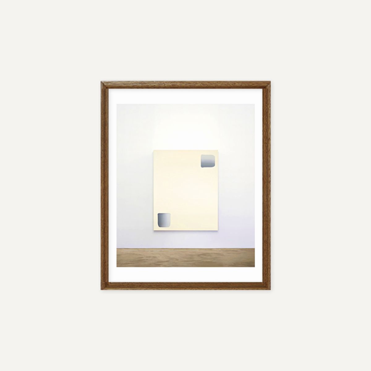 그릿시즌(GREET SEASON) 이우환 대화(Dialogue), 2010 (액자 포함)